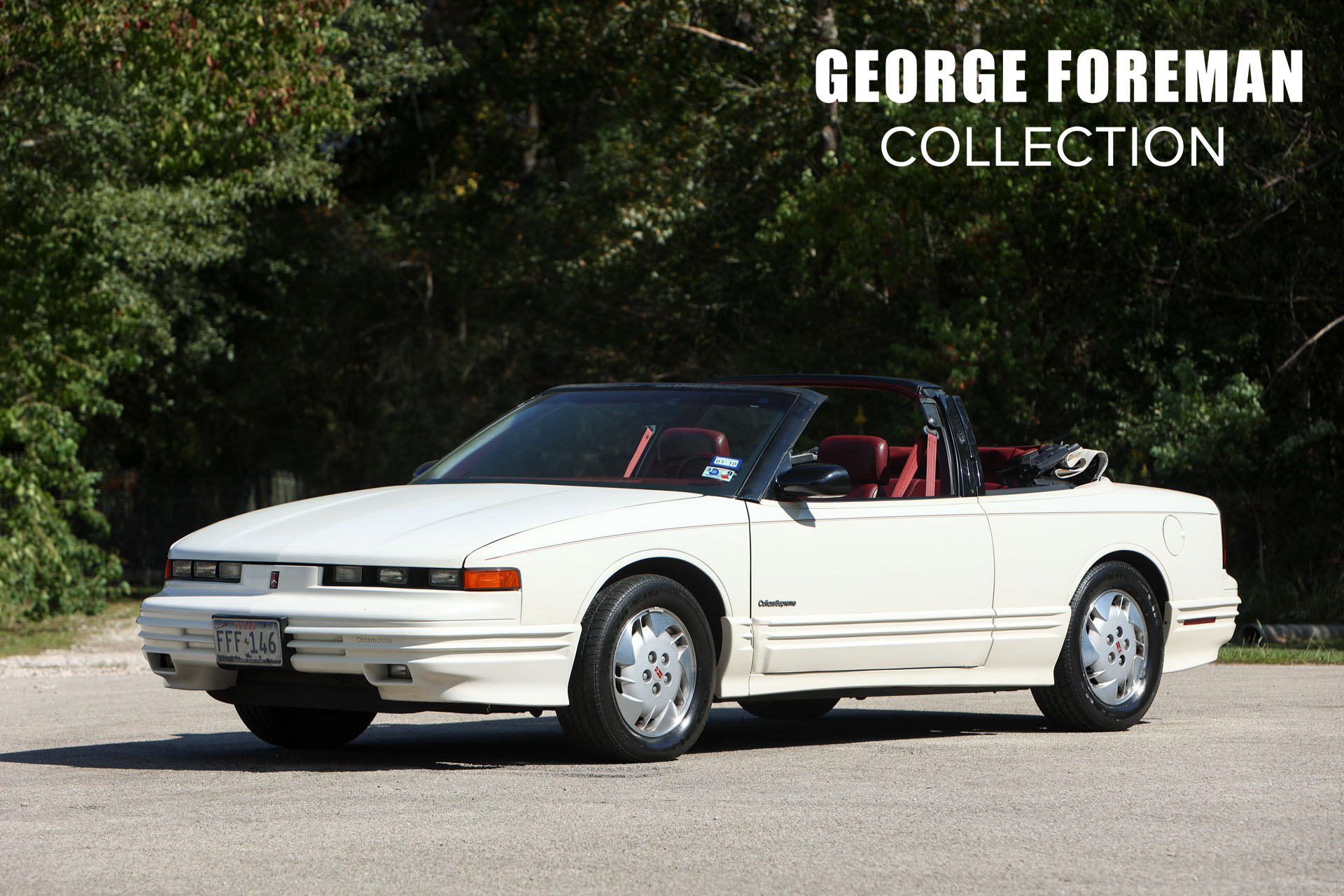 9,900-Mile 1992 Oldsmobile Cutlass Supreme Convertible