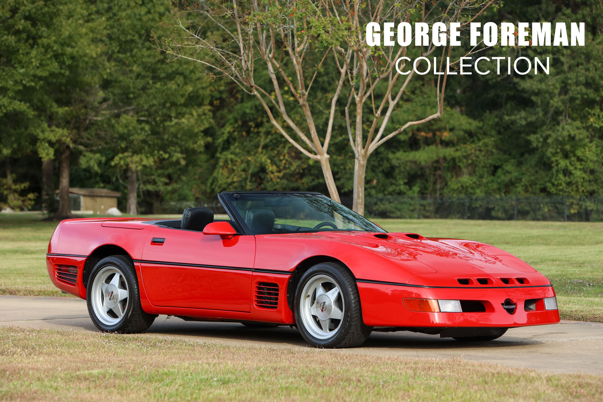 6,800-Mile 1991 Callaway Twin Turbo Corvette Convertible