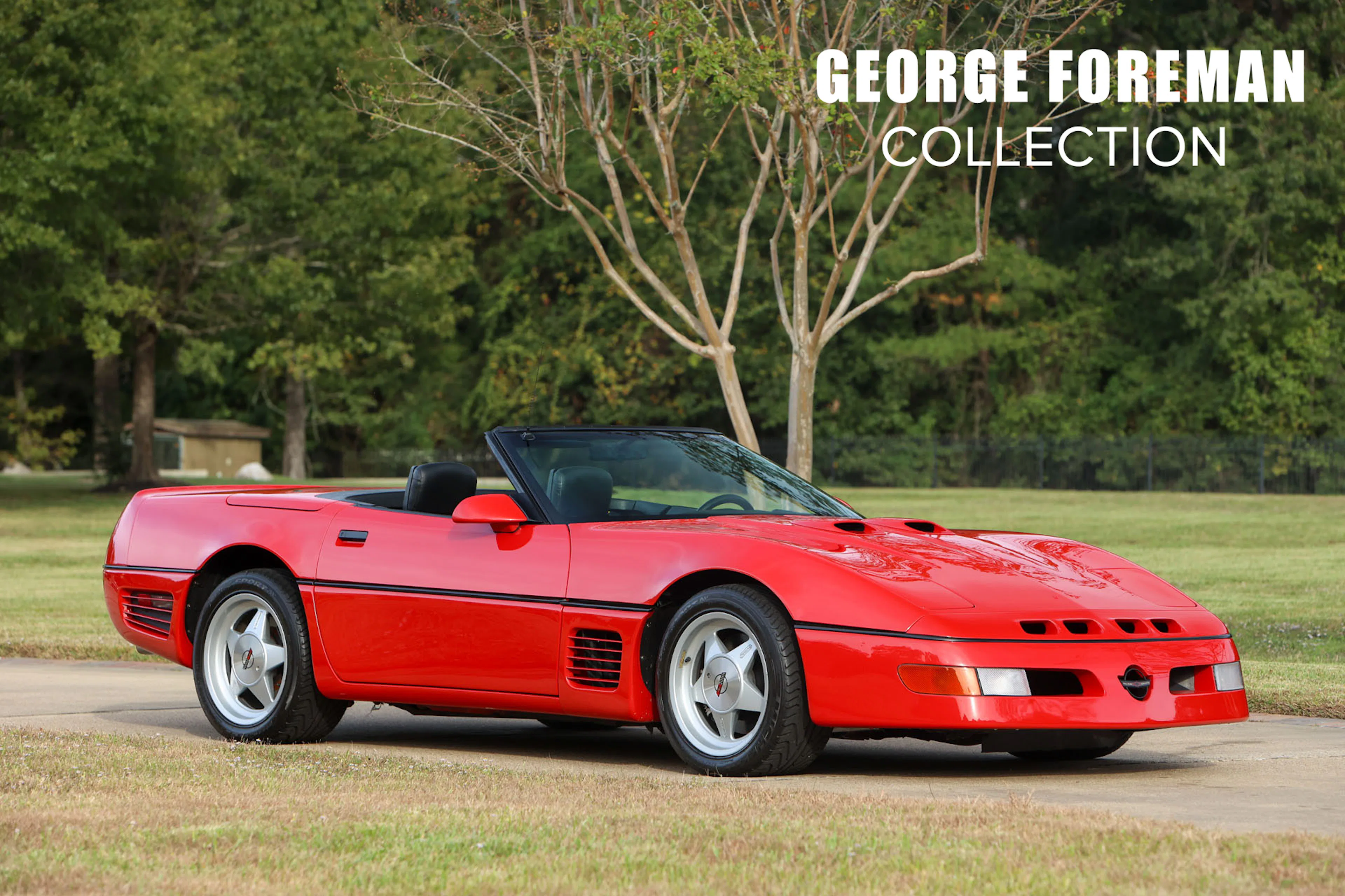 6,800-Mile 1991 Callaway Twin Turbo Corvette Convertible