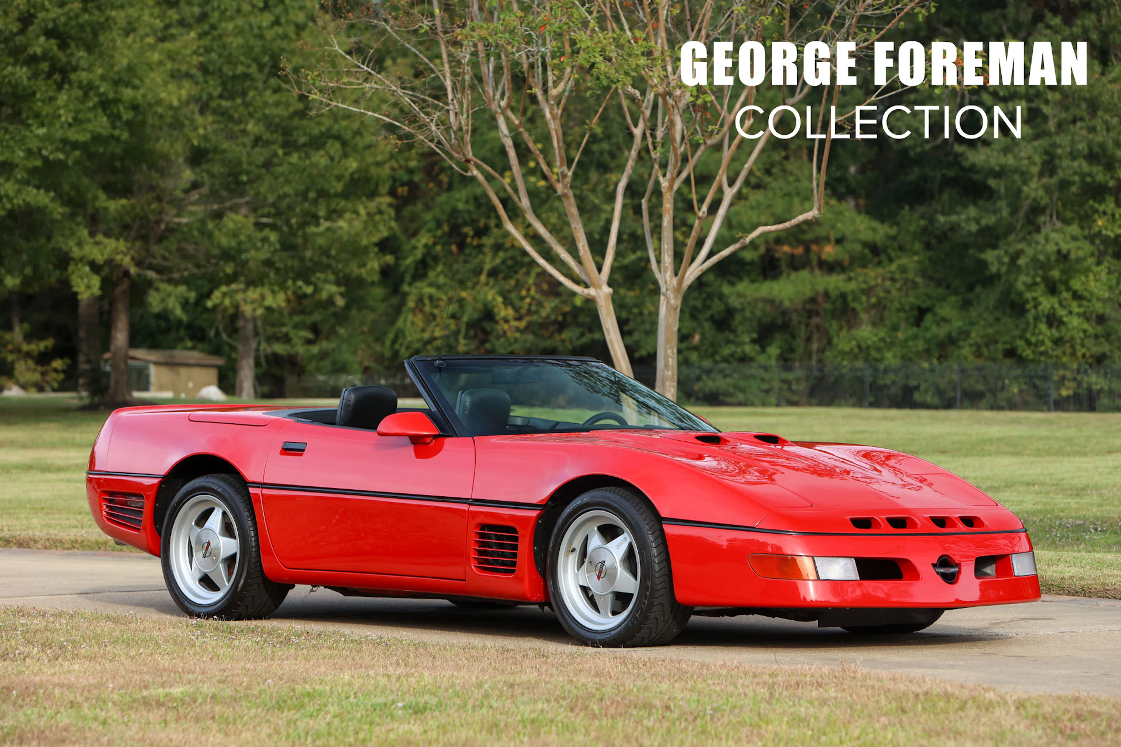 6,800-Mile 1991 Callaway Twin Turbo Corvette Convertible