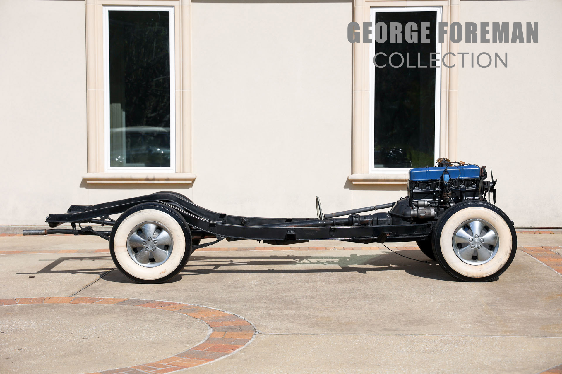 1948 Chevrolet 2 Door Coupe Chassis Frame and Straight-Six Engine Project