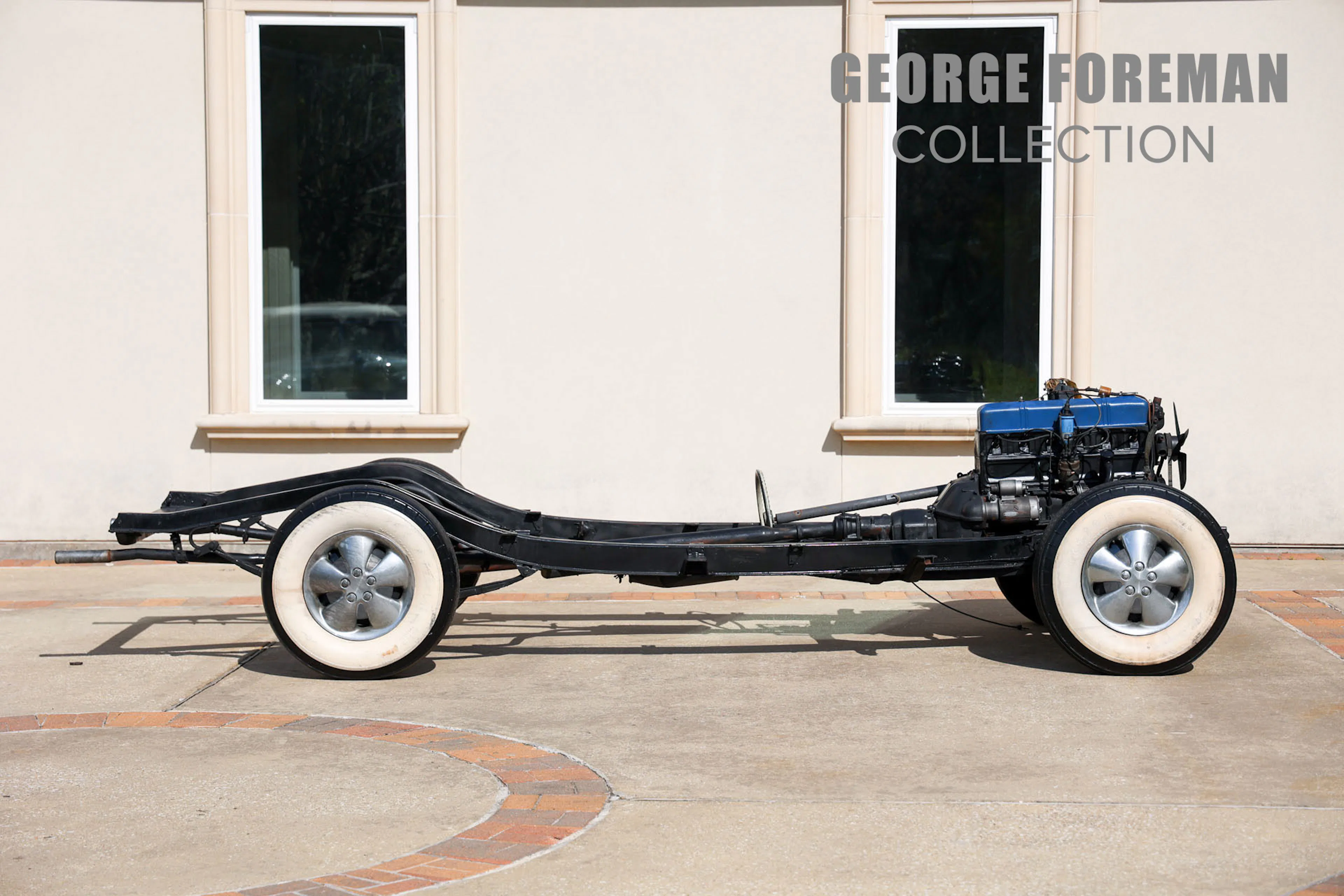 1948 Chevrolet 2 Door Coupe Chassis Frame and Straight-Six Engine Project