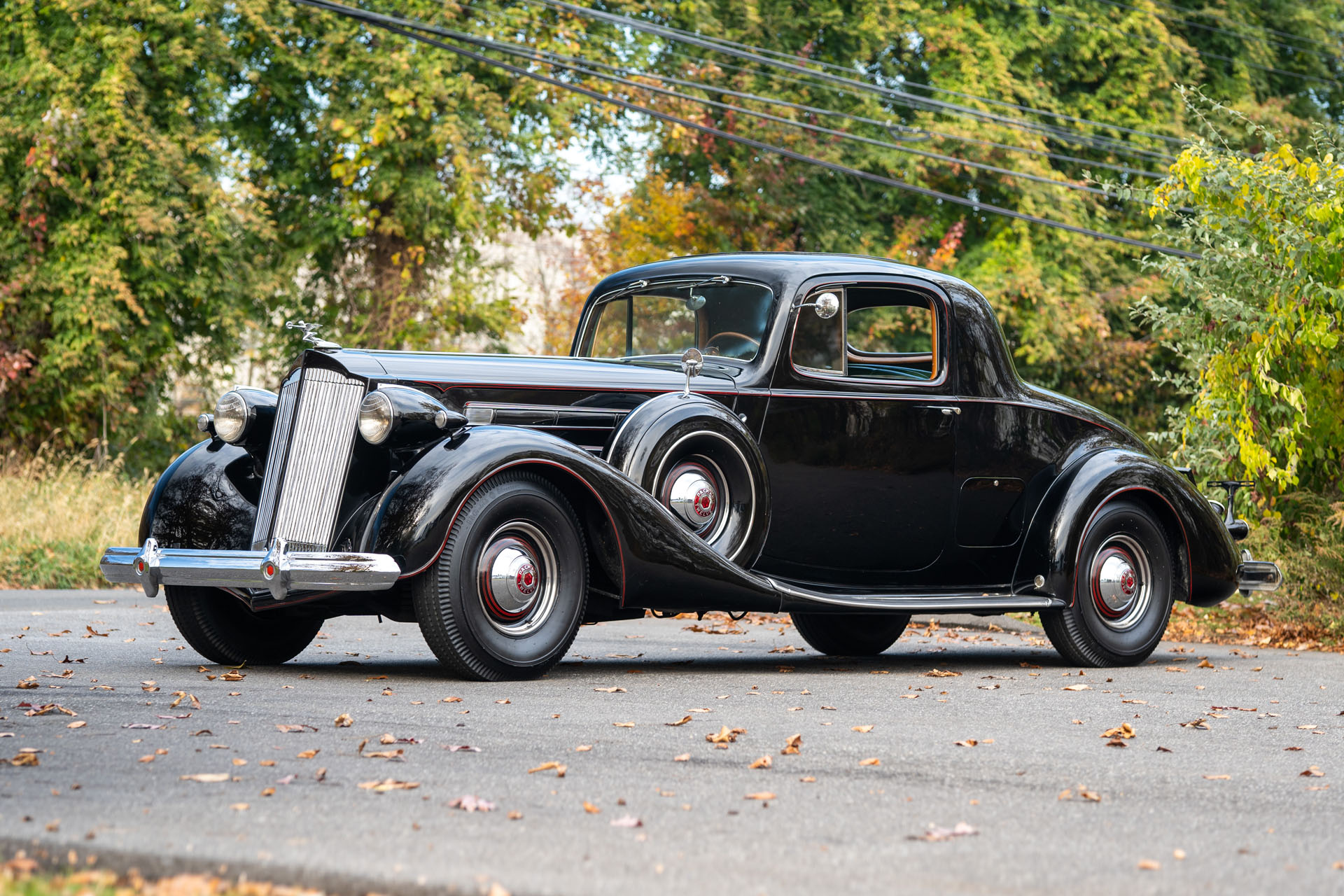 1937 Packard Twelve 1507 3 Window Coupe