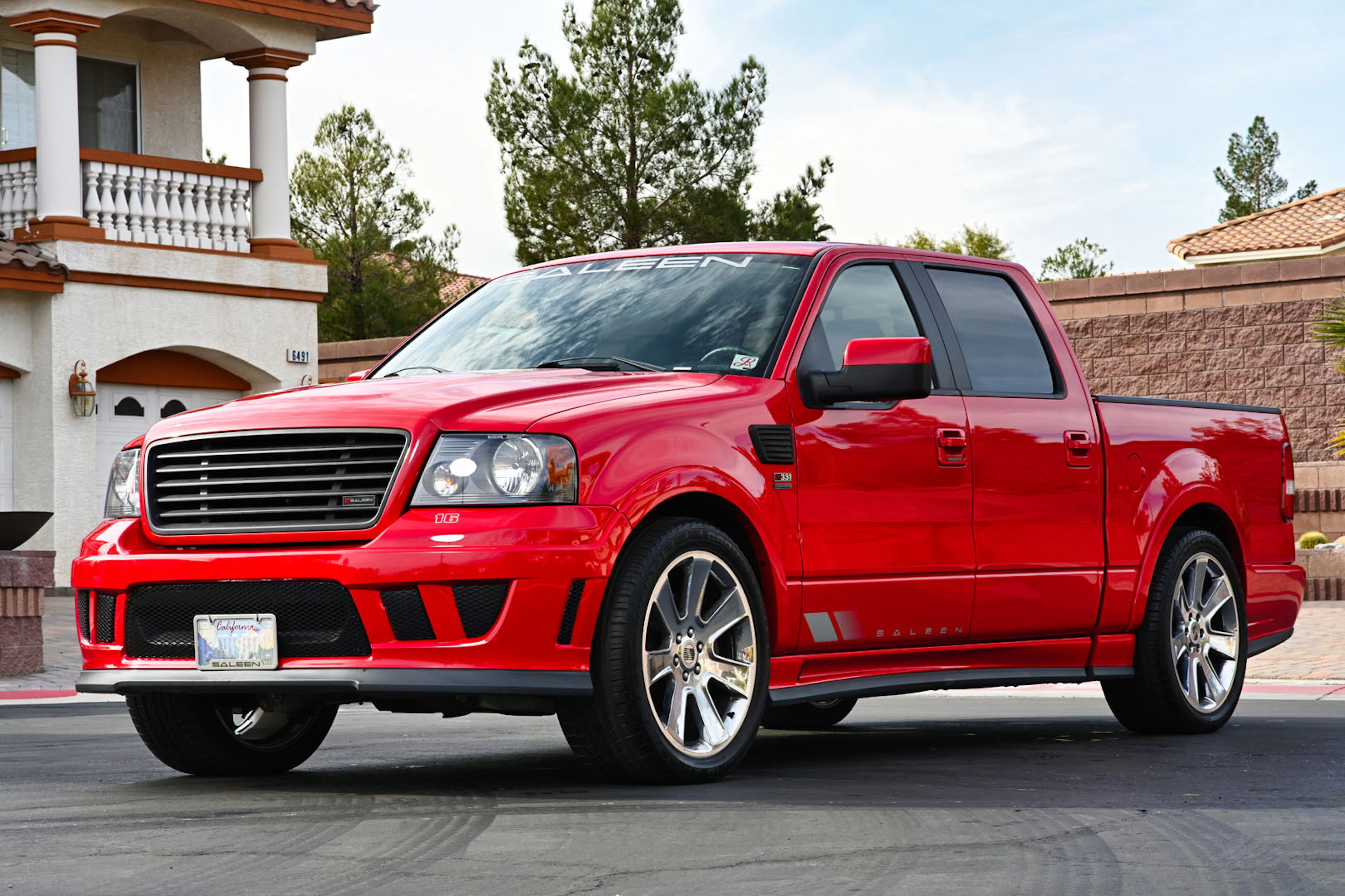 2,900-Mile 2008 Saleen S331 Supercharged Sport Truck