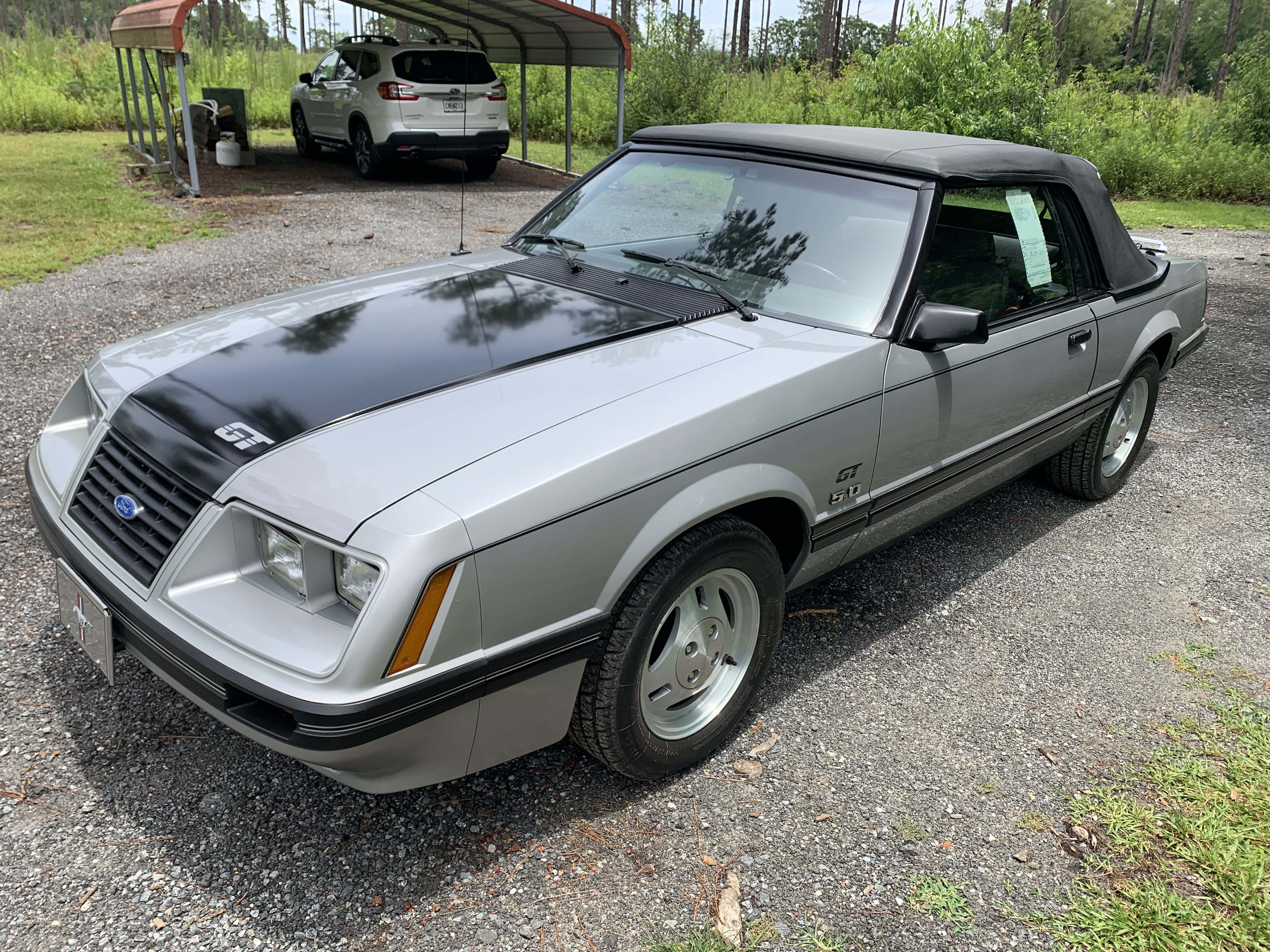 7,200-Mile 1984 Ford Mustang 5.0 GT Convertible
