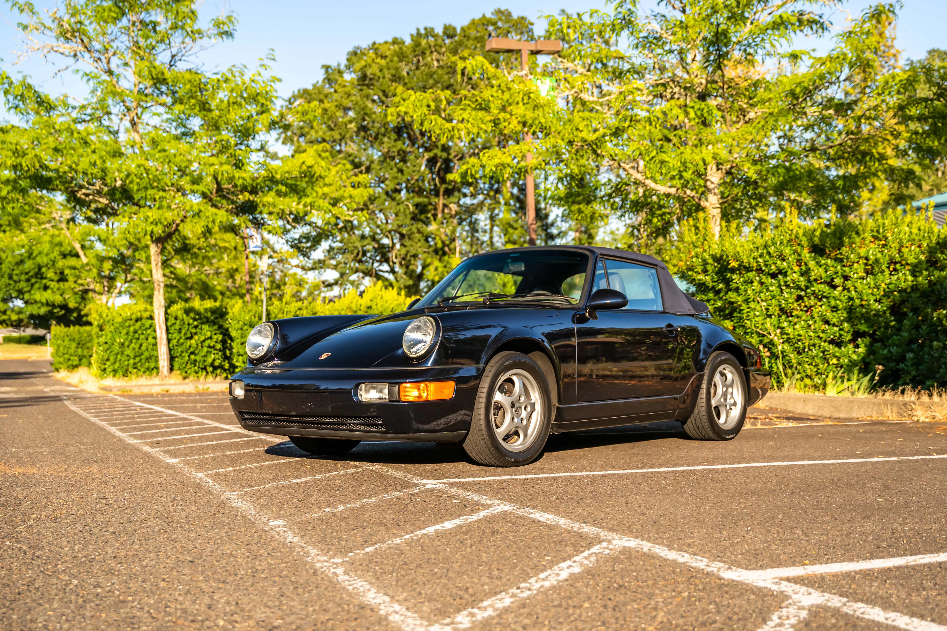 20k-Mile 1993 Porsche 911 Carrera 2 Cabriolet