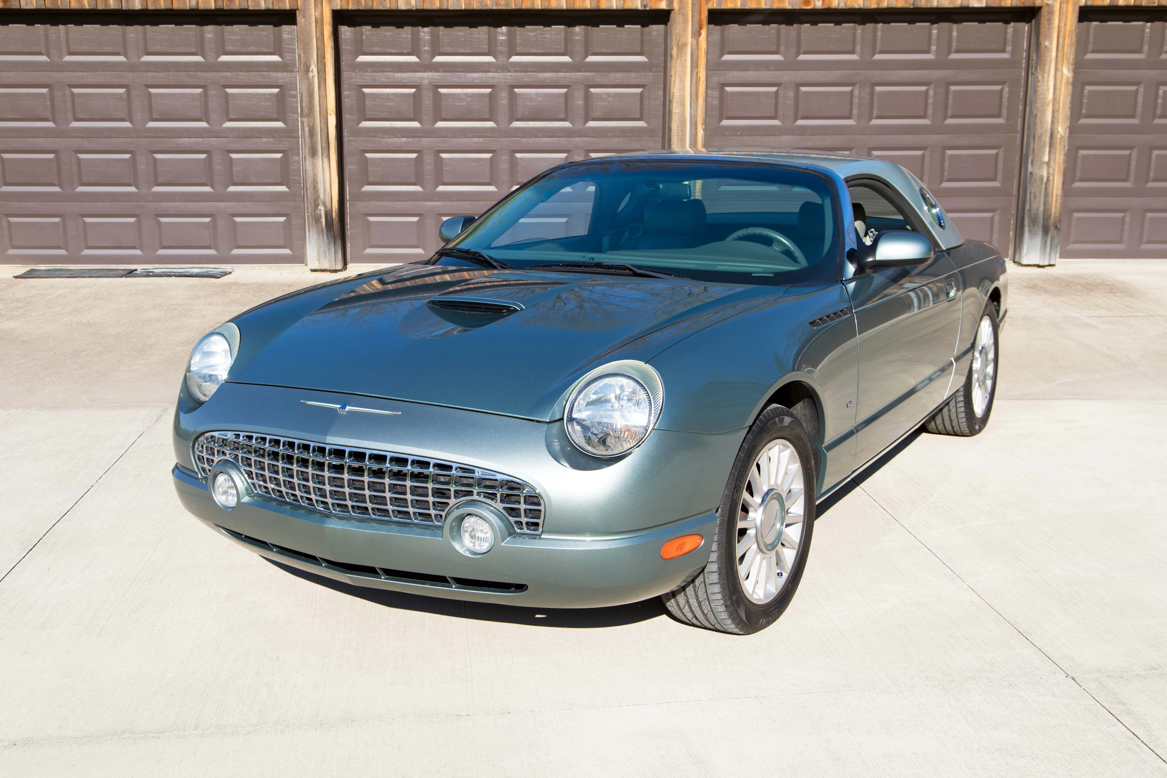28k-Mile 2004 Ford Thunderbird Pacific Coast Roadster