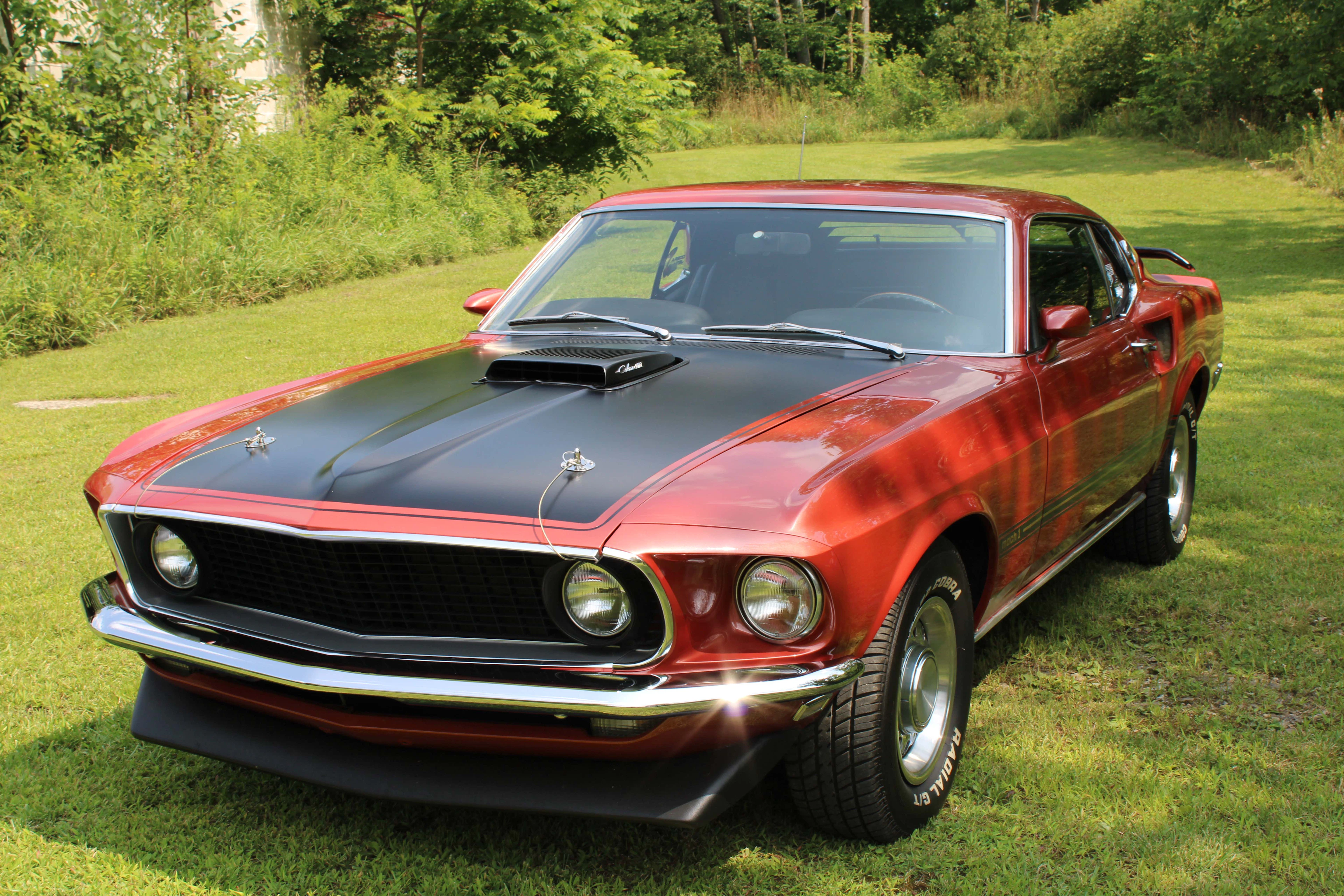 Single-Family-Owned 1969 Ford Mustang Mach 1 428 Cobra Jet