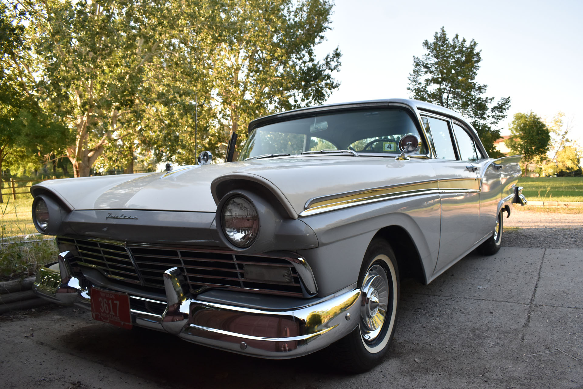 Single-Family-Owned 1957 Ford Fairlane 500 Town Sedan