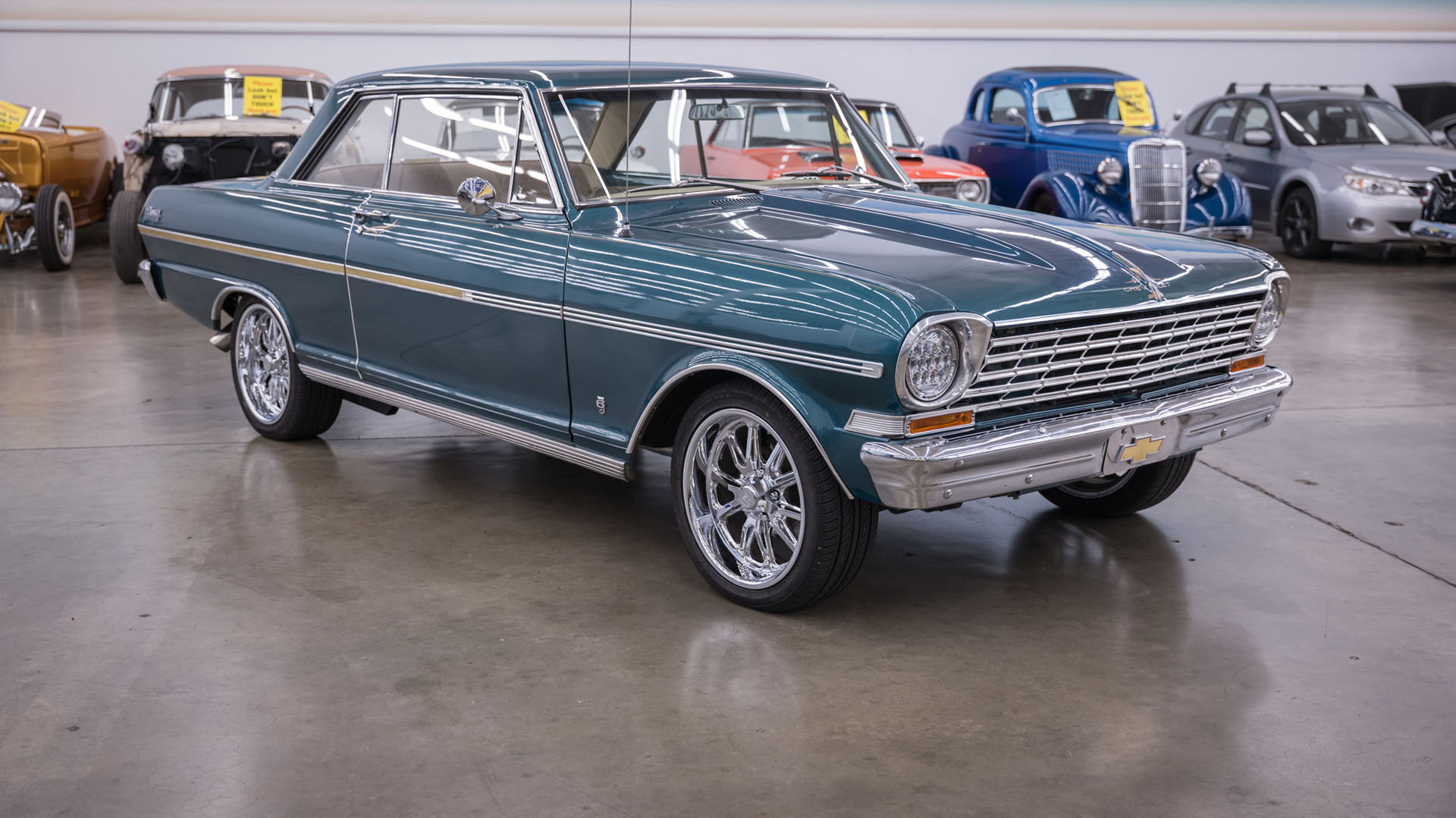 454-Powered 1963 Chevrolet Chevy II Nova 400 Sport Coupe