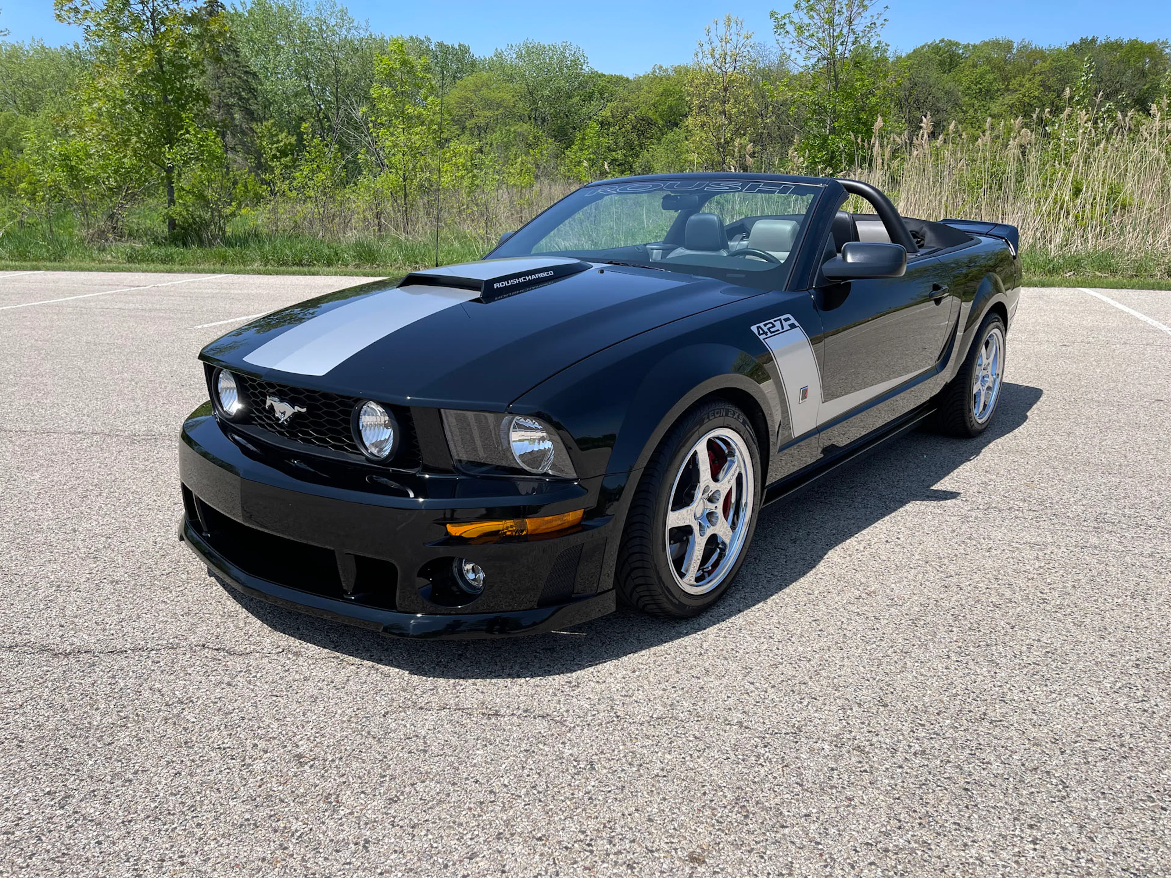 8,800-Mile 2008 Ford Mustang Roush 427R Convertible