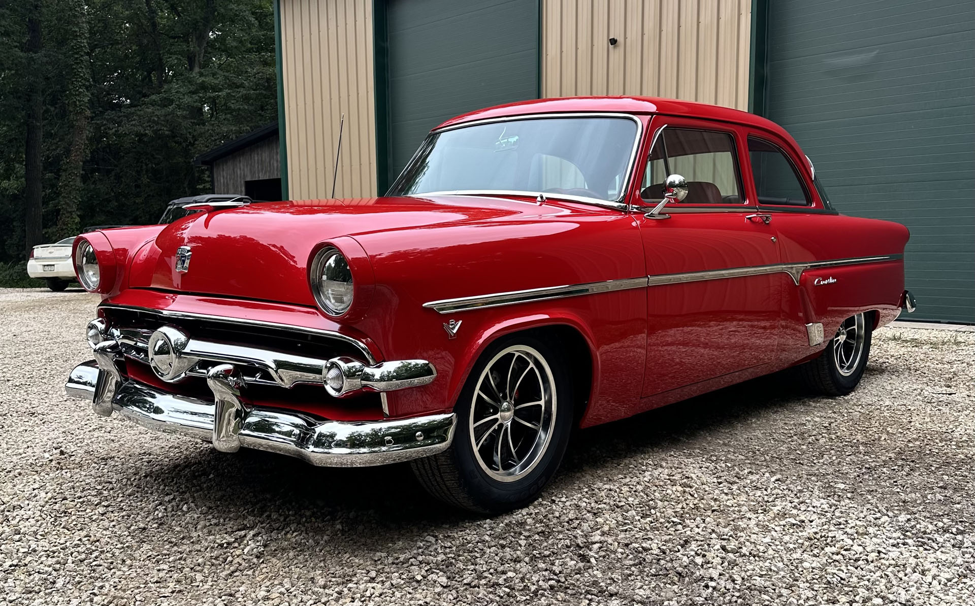 Coyote-Powered 1954 Ford Customline Tudor Sedan