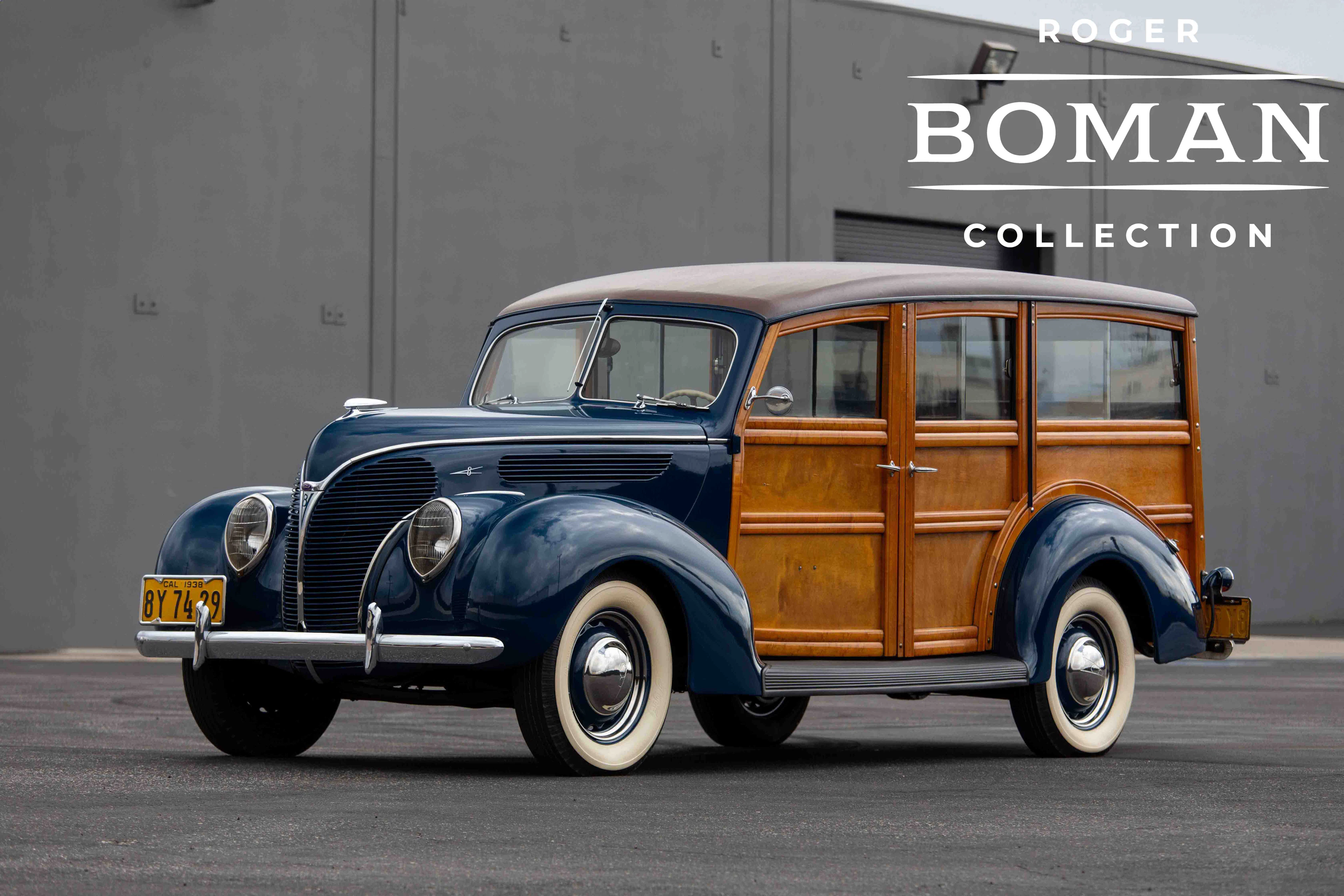 1938 Ford De Luxe V8 "Woodie" Station Wagon