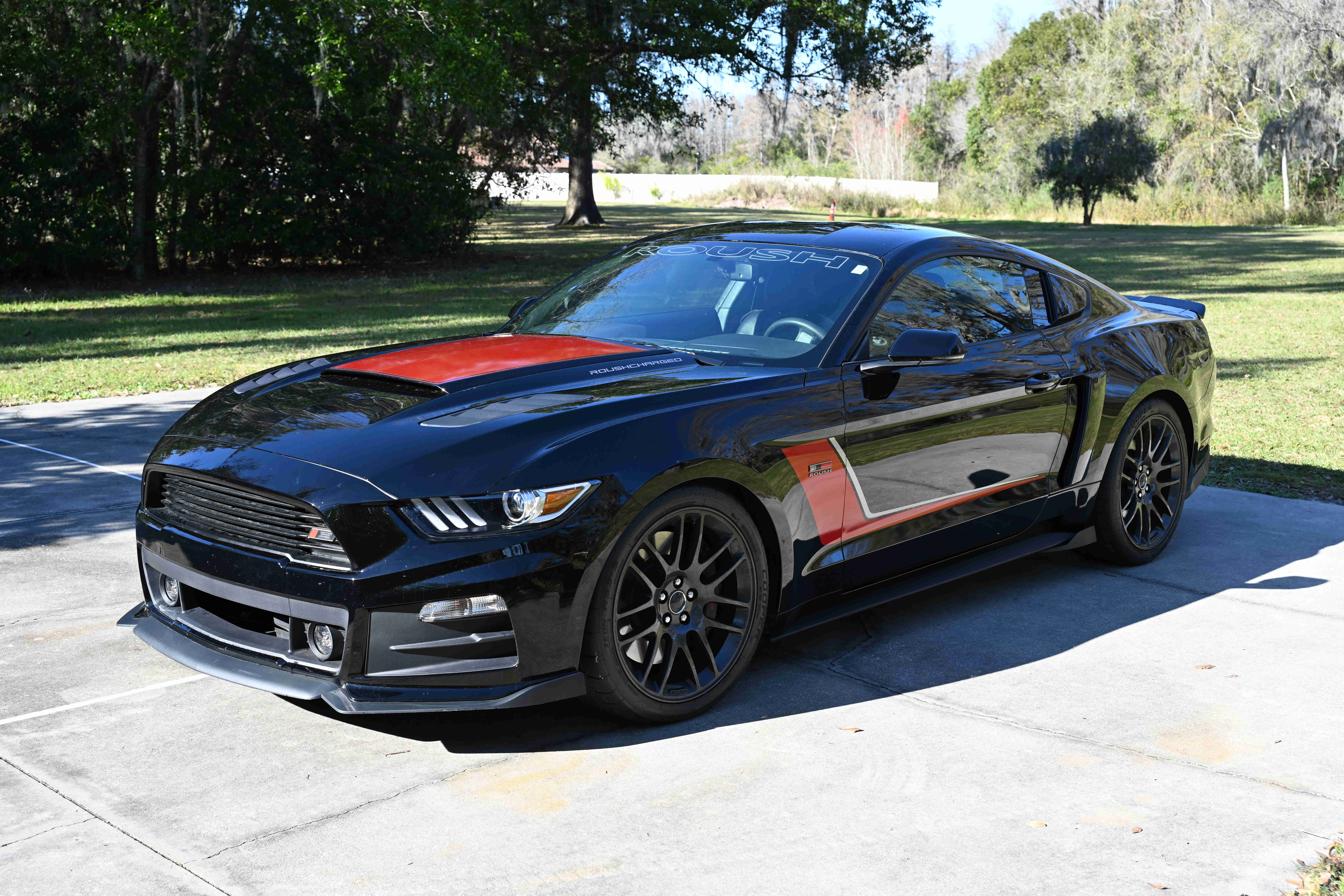 3k-Mile 2017 Ford Mustang GT Coupe Roush Stage 3 Six-Speed