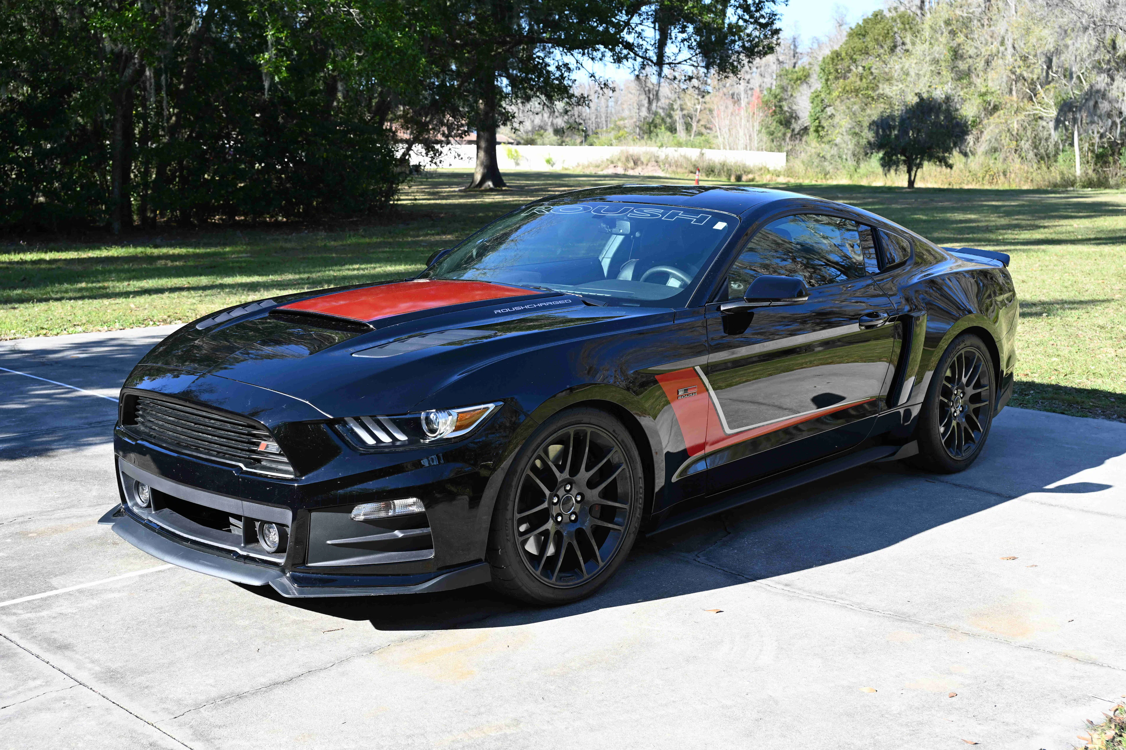 3k-Mile 2017 Ford Mustang GT Coupe Roush Stage 3 Six-Speed