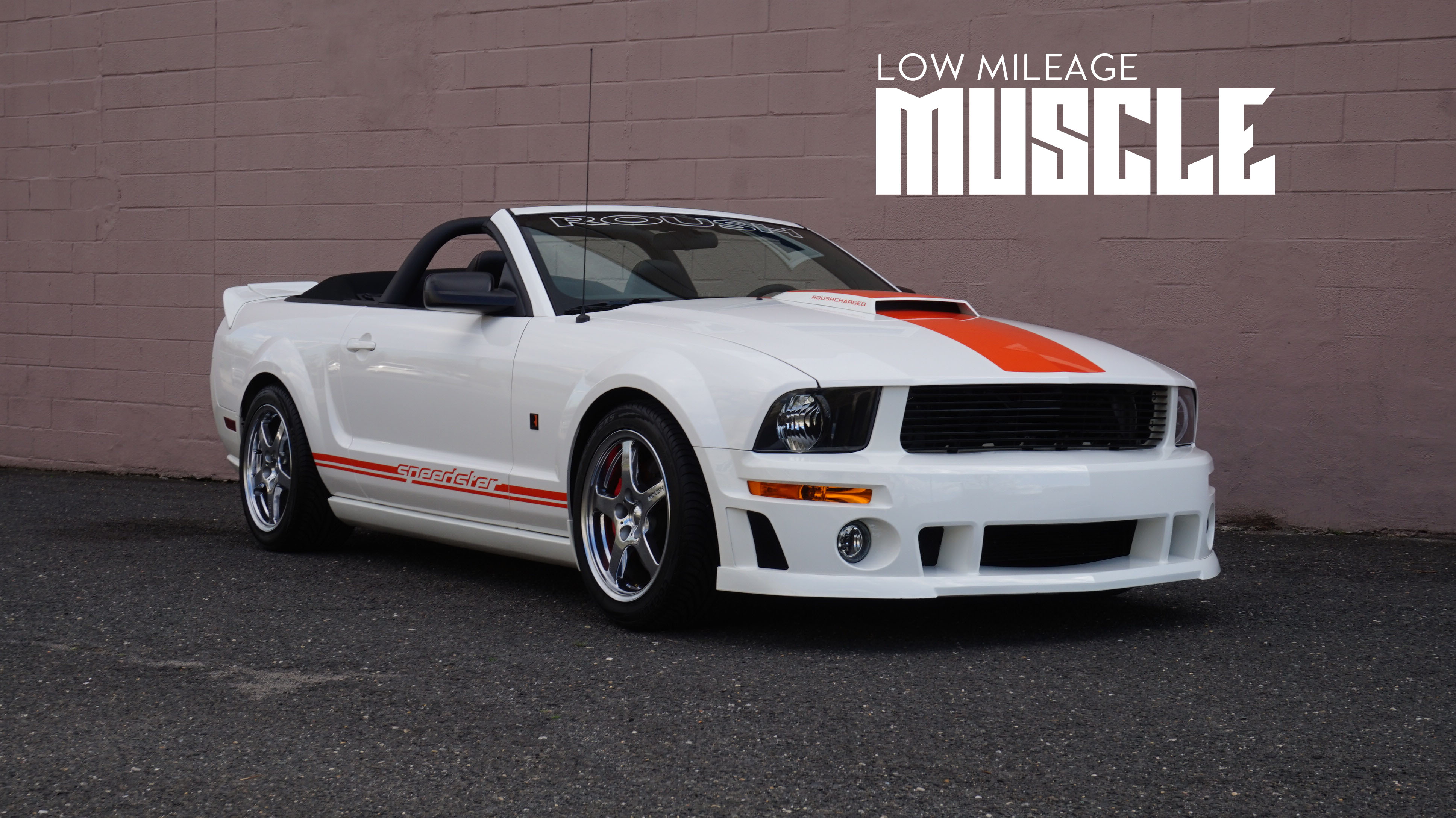 1,900-Mile 2008 Ford Mustang Roush Speedster Stage 3