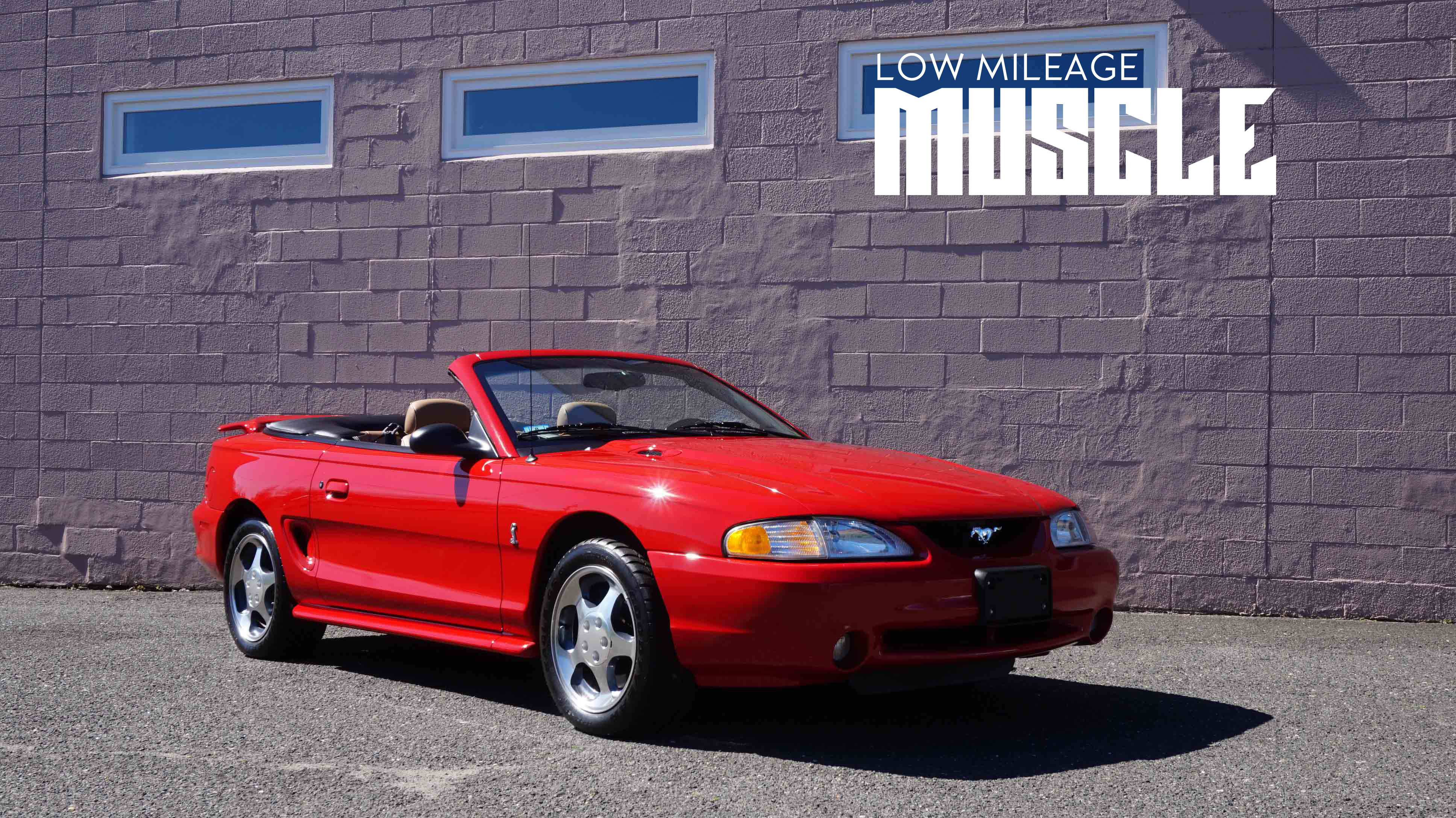 1,800-Mile 1994 Ford Mustang SVT Cobra Pace Car Convertible