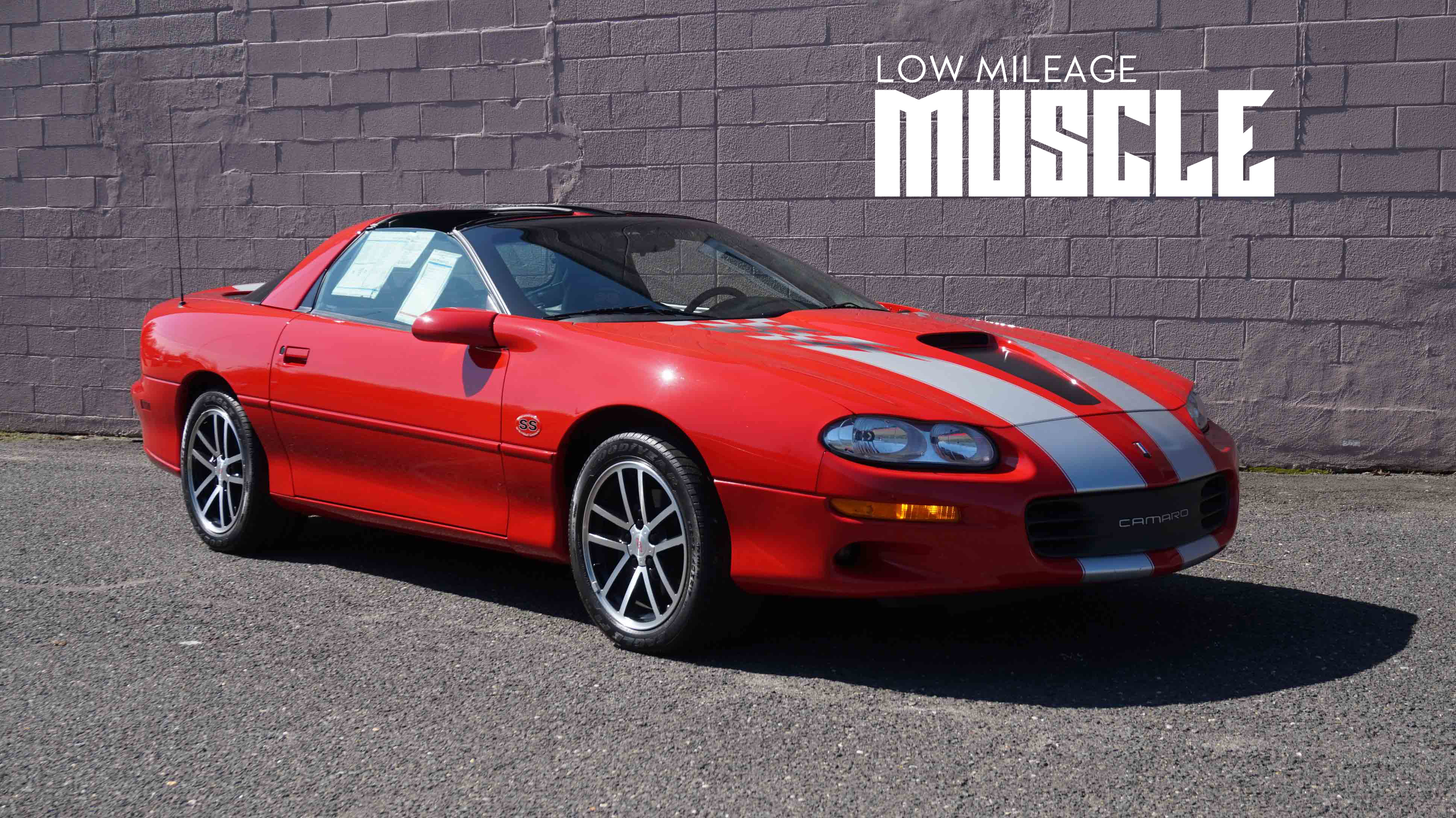 659-Mile 2002 Chevrolet Camaro SS 35th Anniversary Coupe