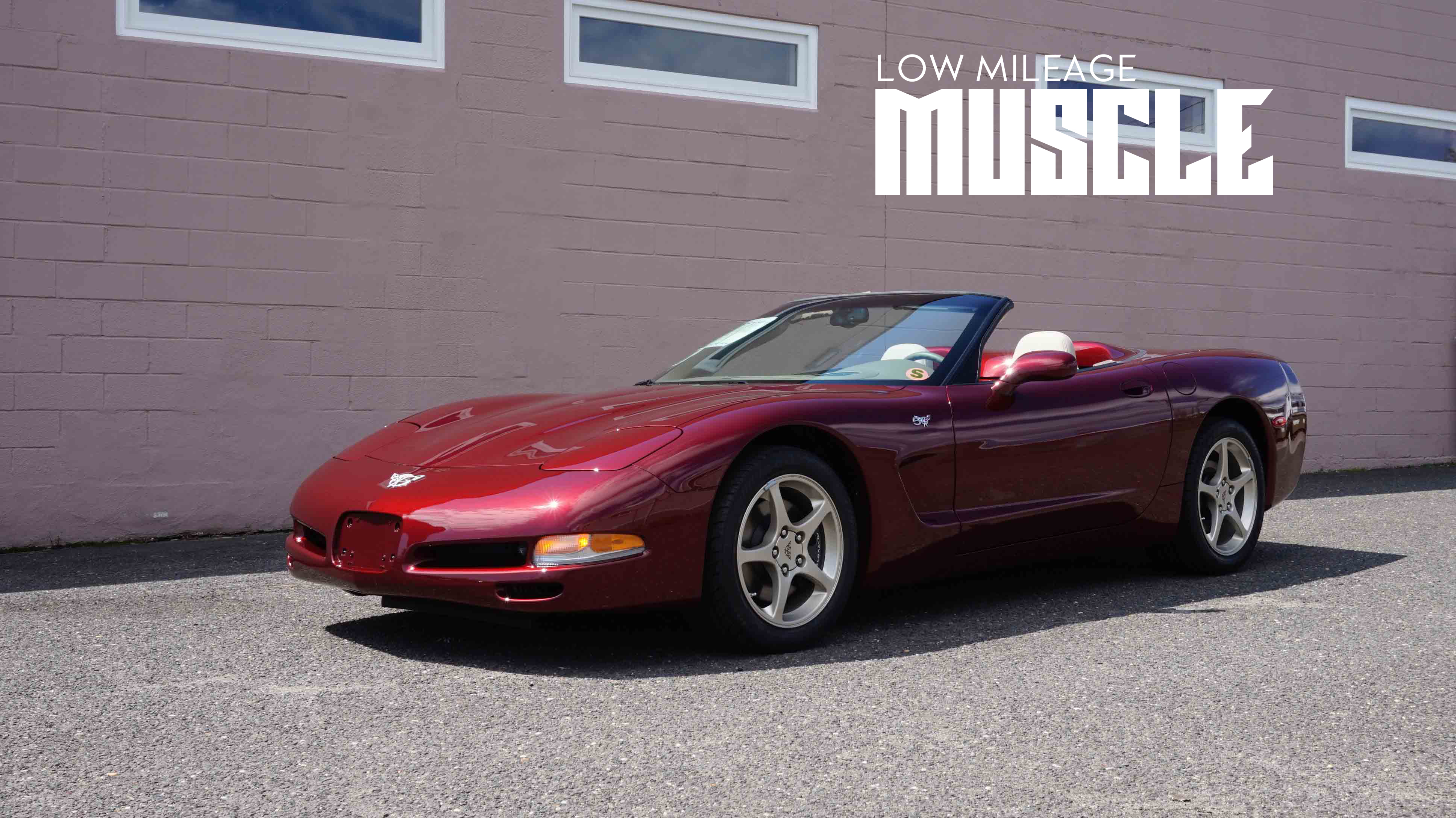10-Mile 2003 Chevrolet Corvette 50th Anniversary Convertible 6-Speed 