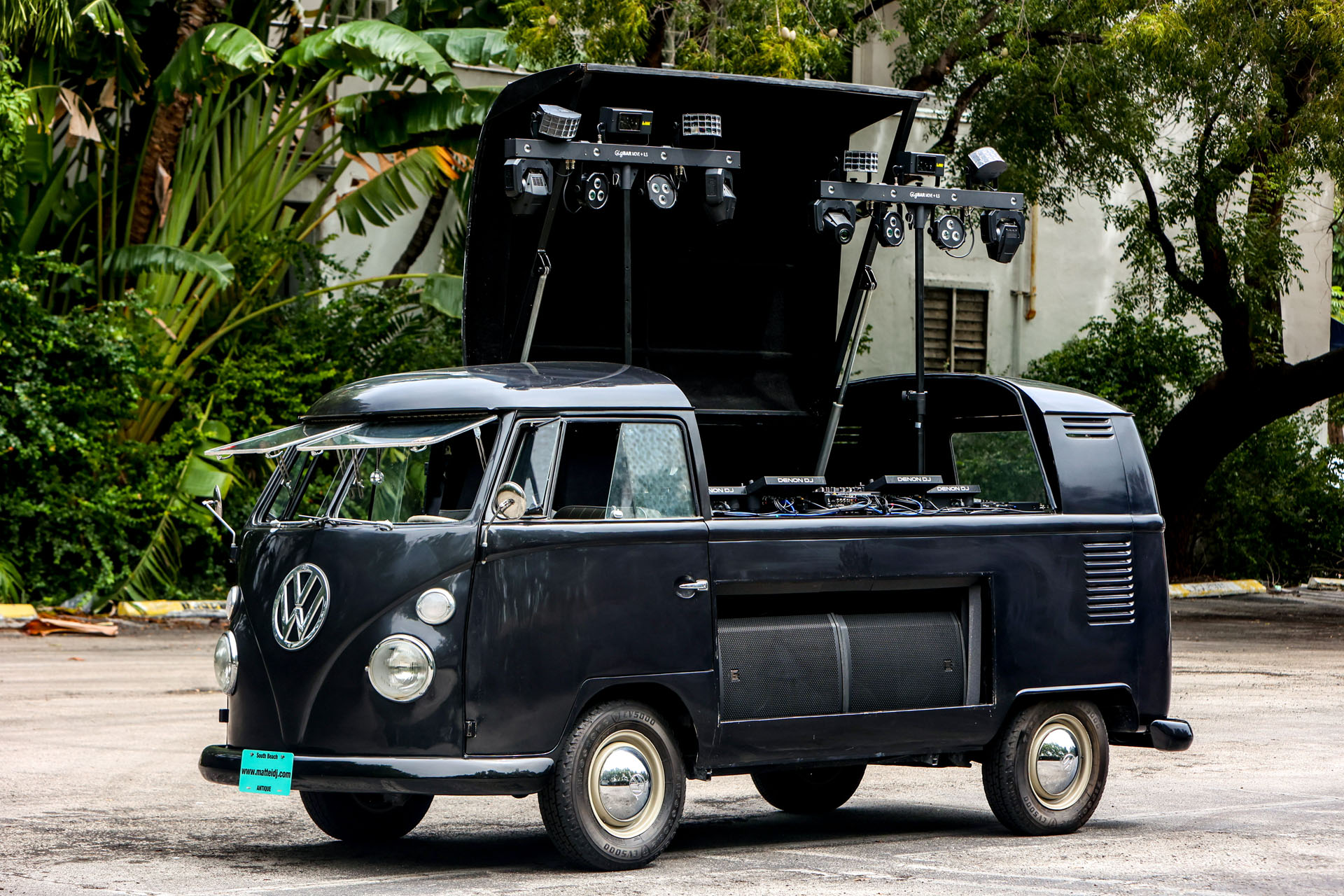 1972 Volkswagen Type 2 Custom DJ Booth Conversion 