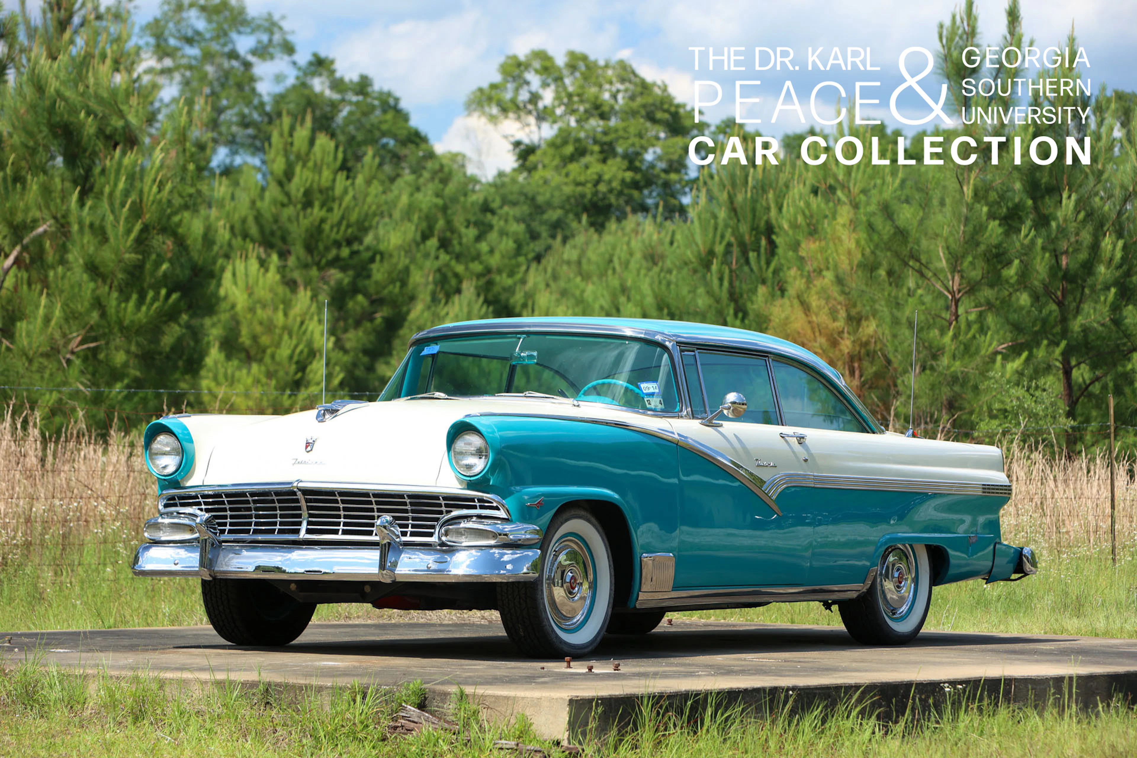 1956 Ford Mainline Tudor Sedan Custom