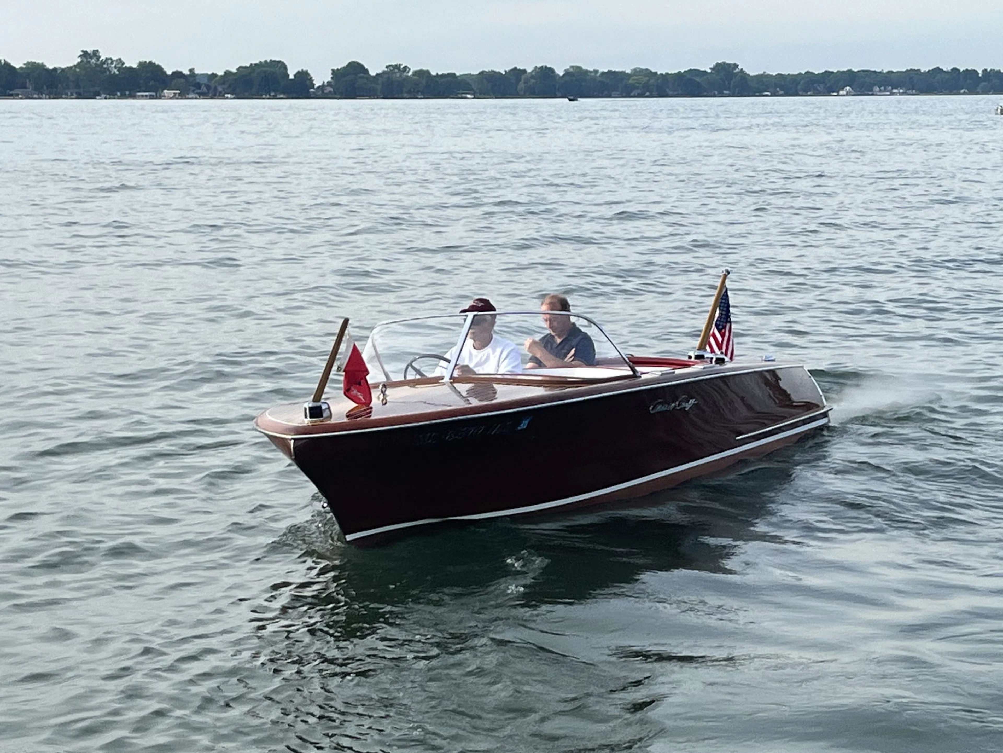 1957 Chris-Craft 19-Foot Capri and Custom-Built Trailer