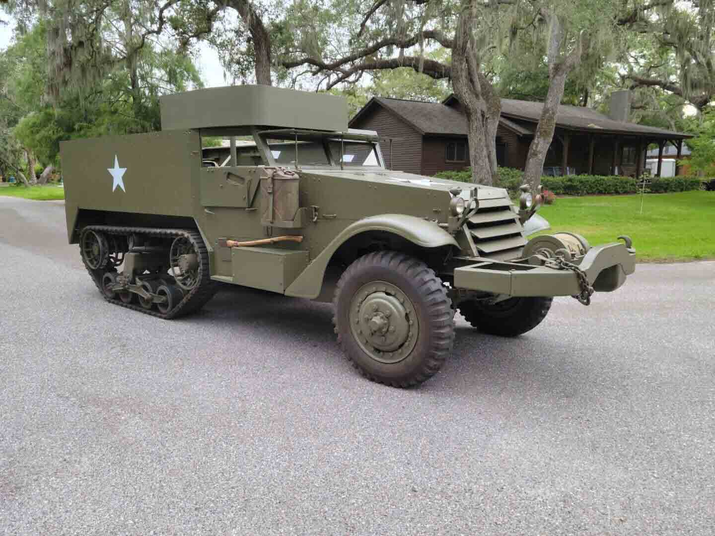 1943 Diamond T M3A1 Half-track Personnel Carrier for sale 1943 Diamond T M3A1 Half-track Personnel Carrier for sale