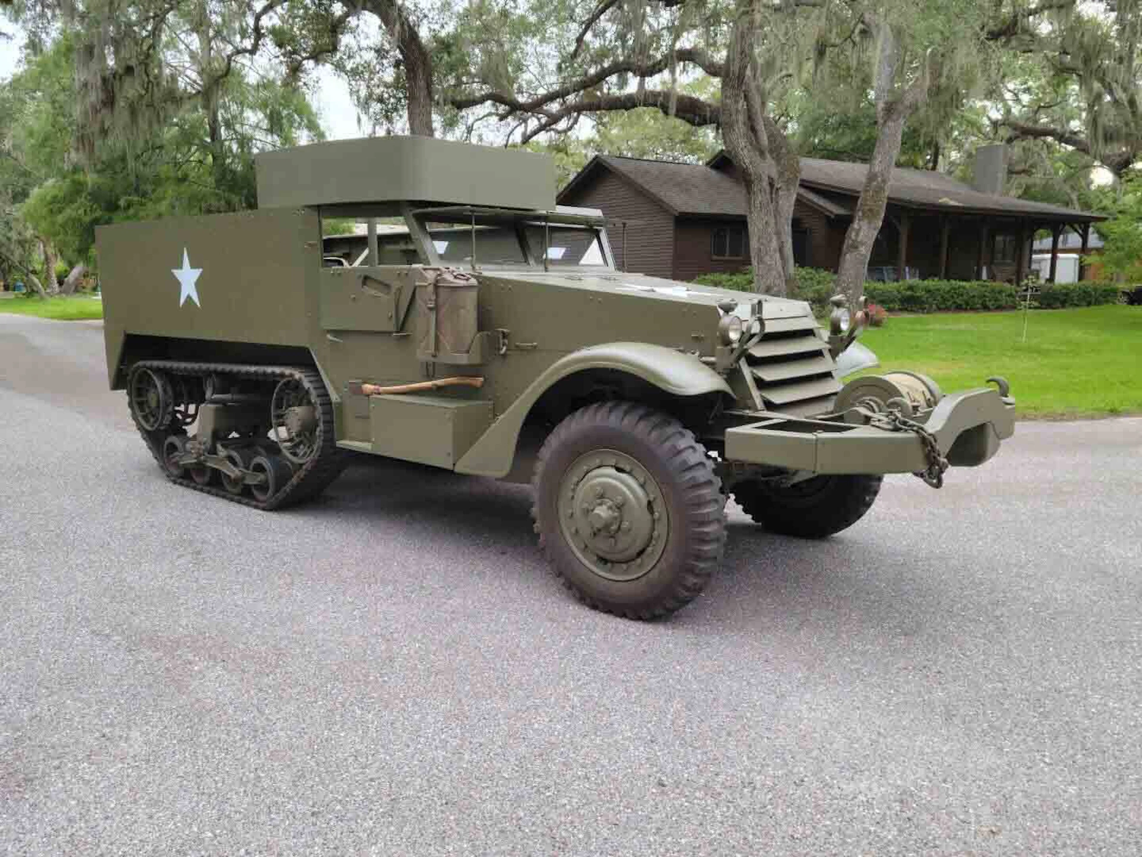 1943 Diamond T M3A1 Half-track Personnel Carrier
