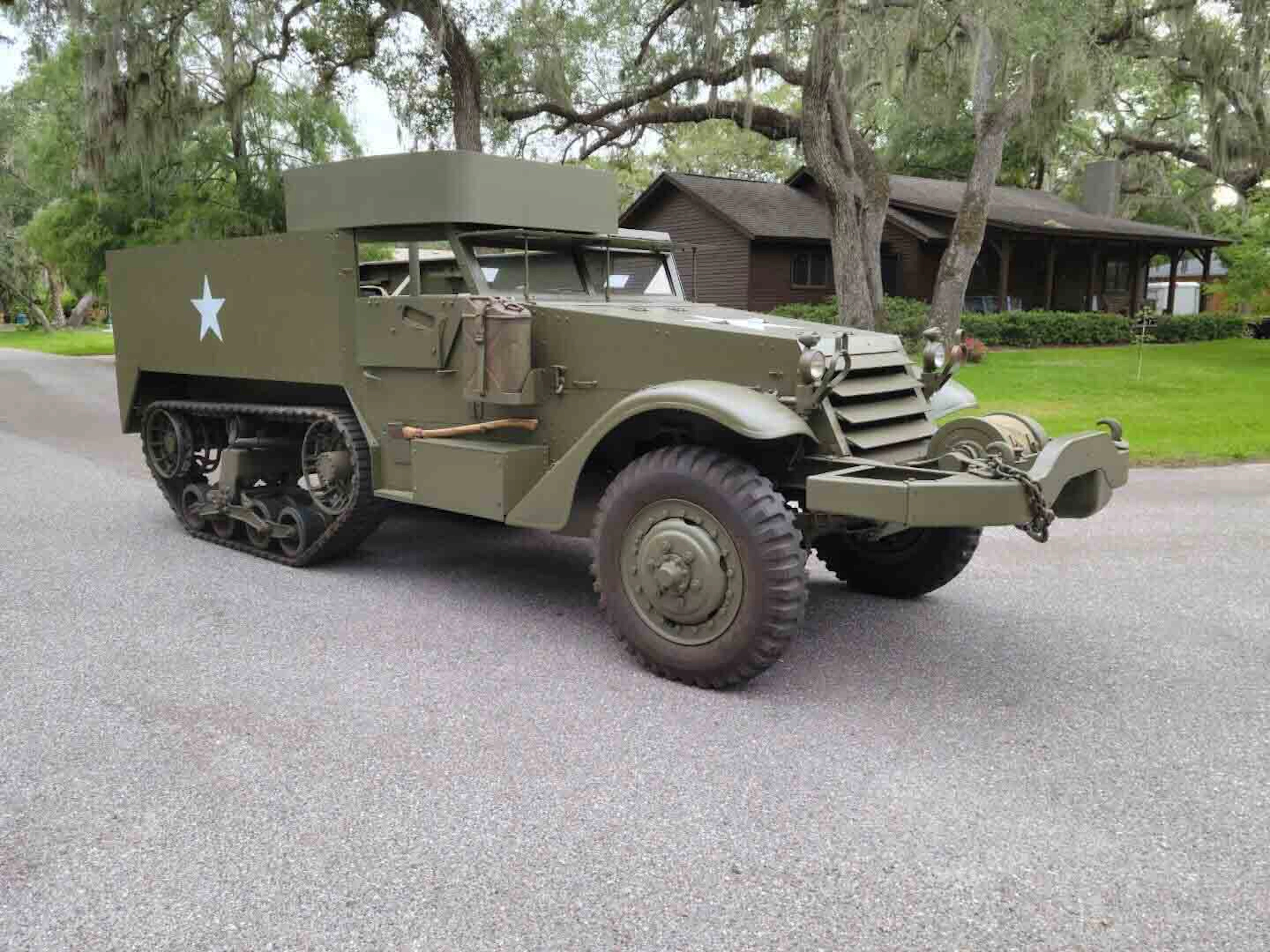 1943 Diamond T M3A1 Half-track Personnel Carrier