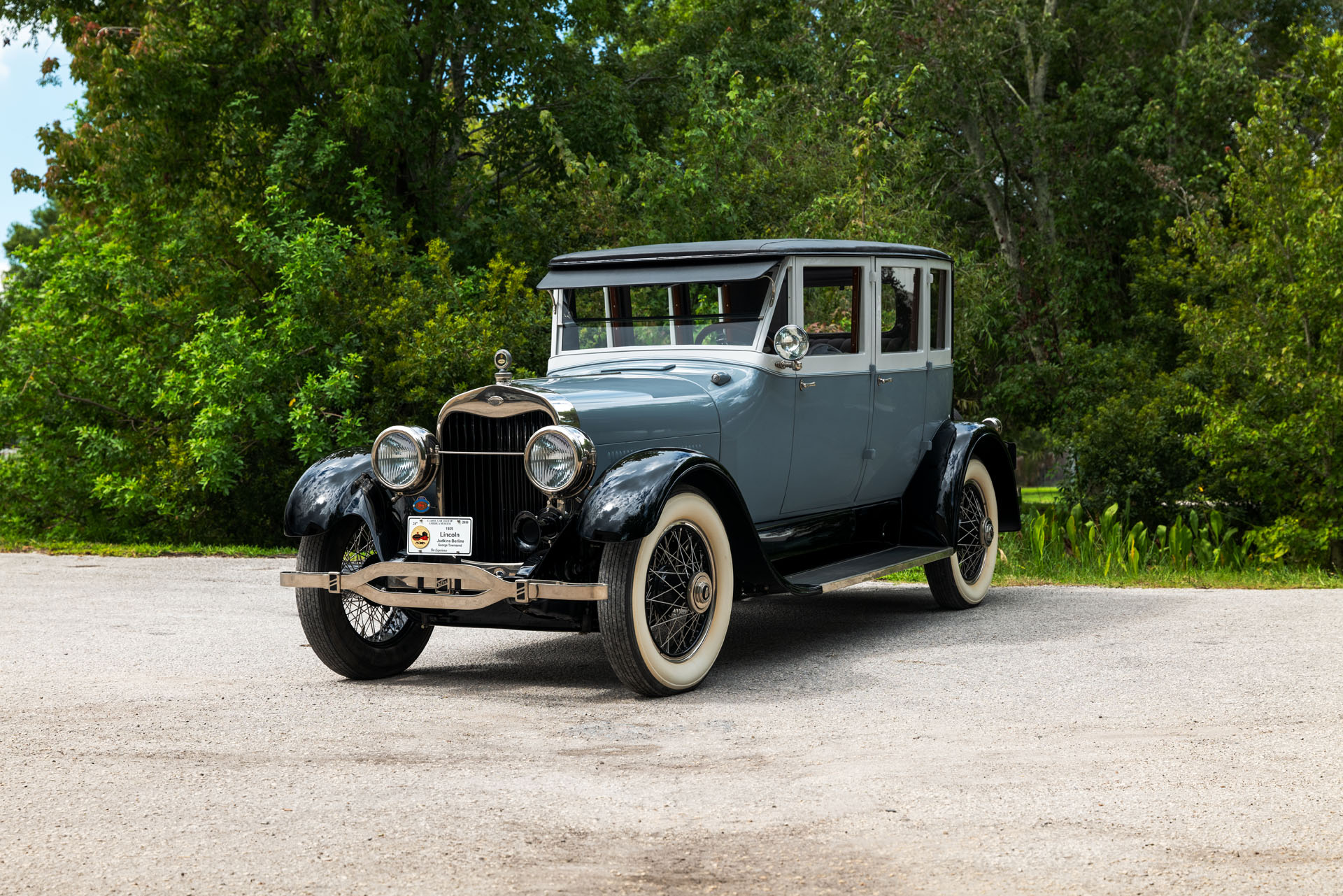 1925 Lincoln Model L Three-Window Four-Door “Berline” by Judkins
