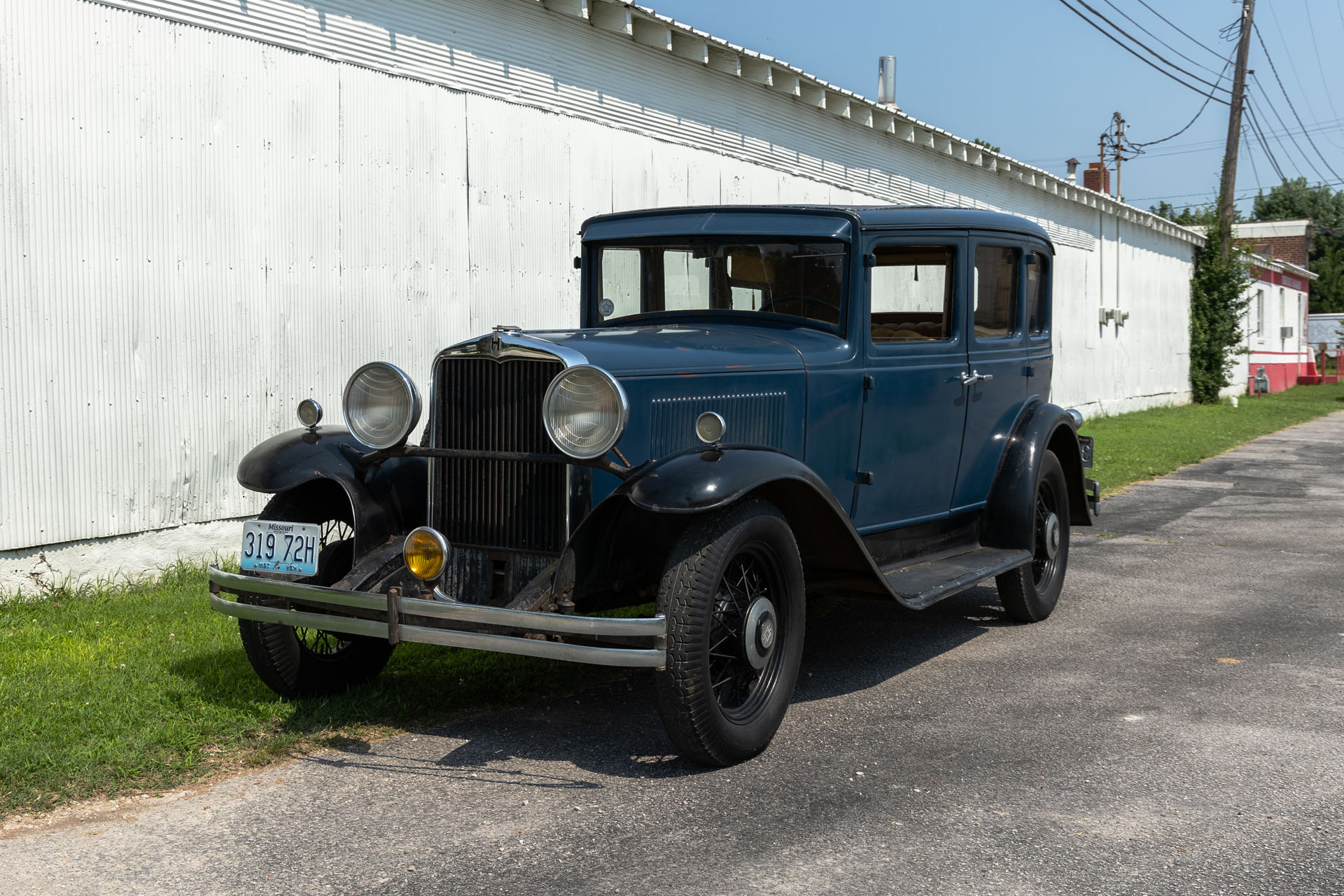 1931 Hupmobile Century Eight Model L Sedan