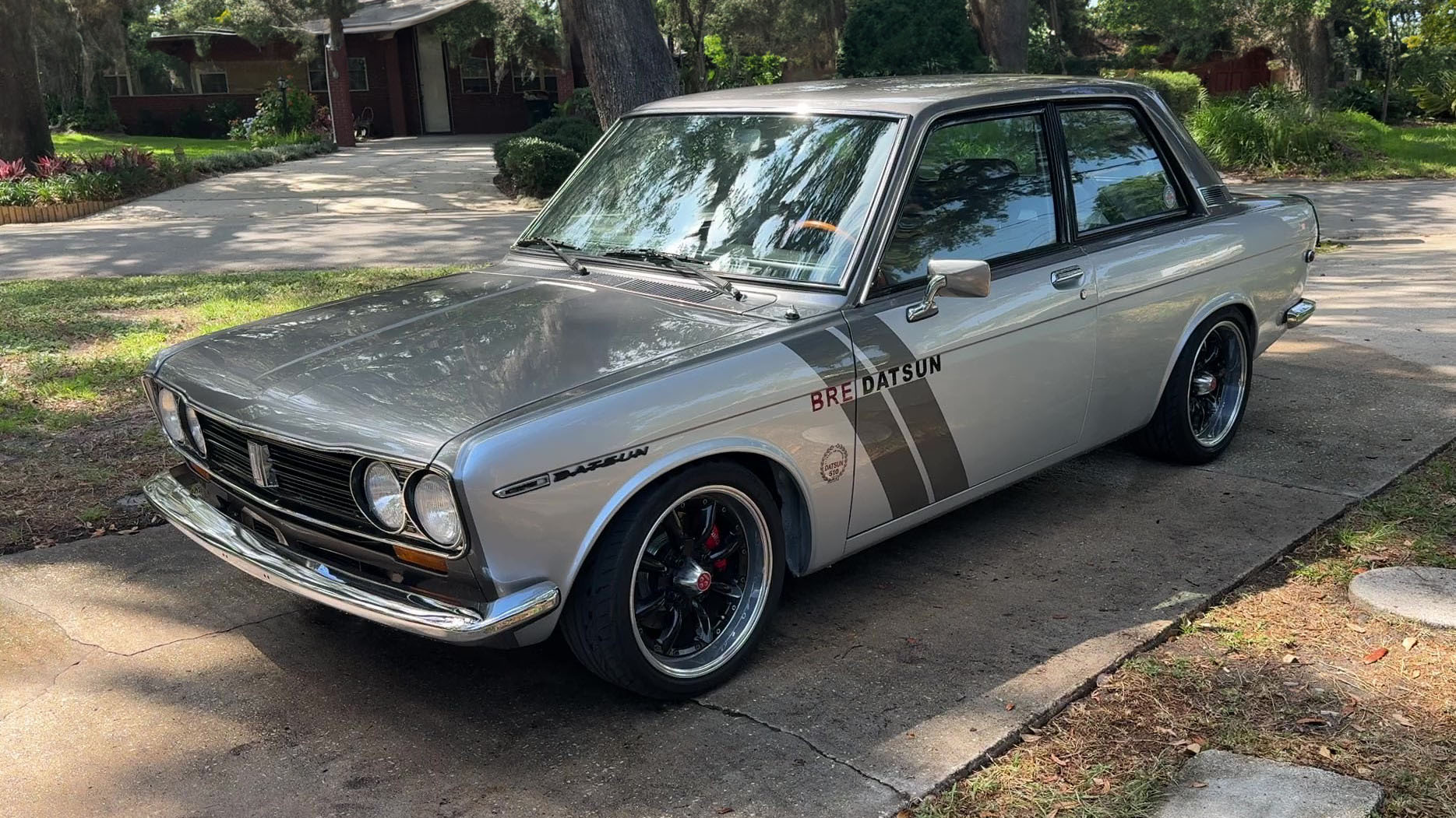 自動車 DATSUN 510 1/25 KA24DE-Powered 1969 Datsun 510 BRE Tribute Five-Speed for