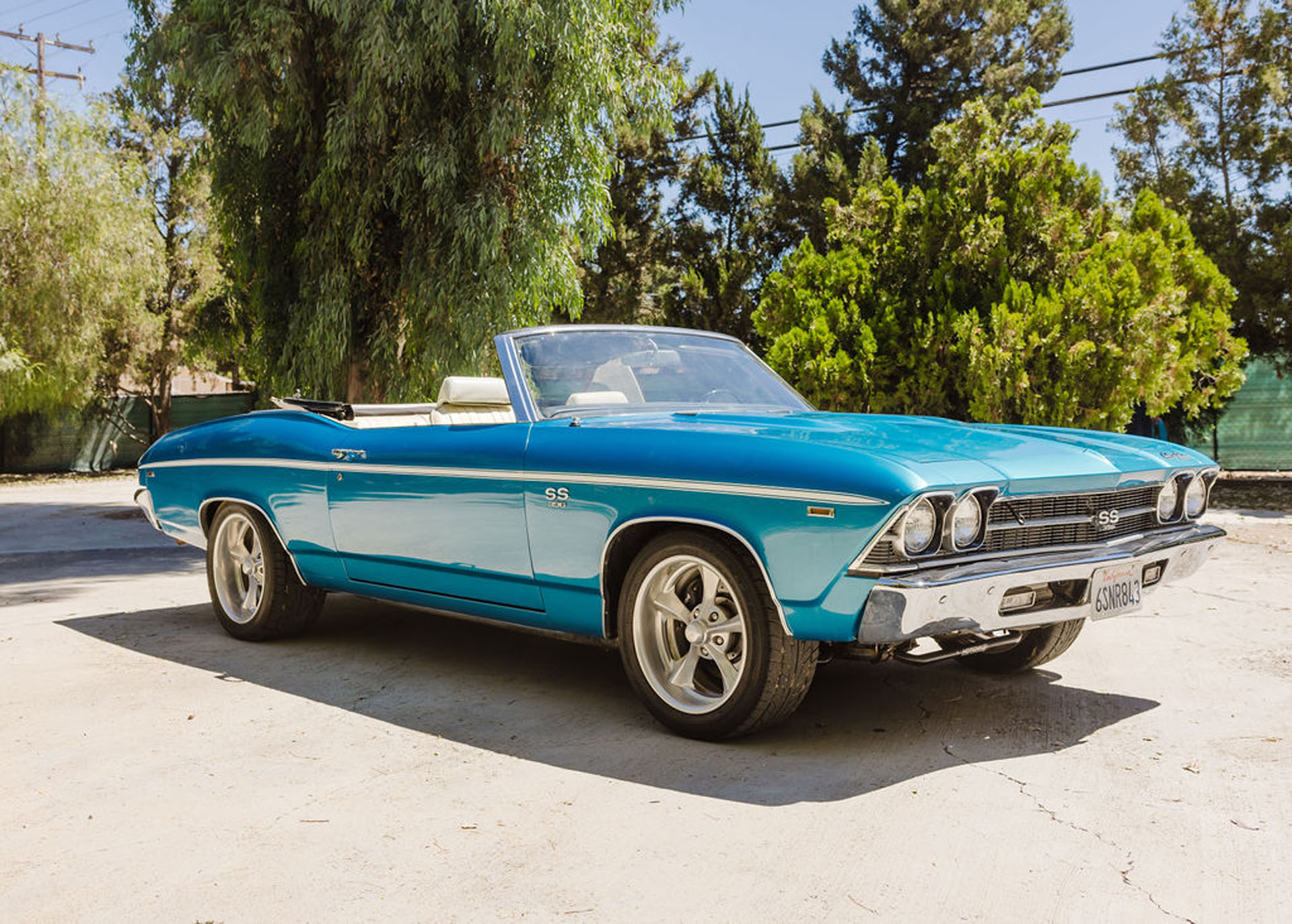 1969 Chevrolet Chevelle Convertible Six-Speed