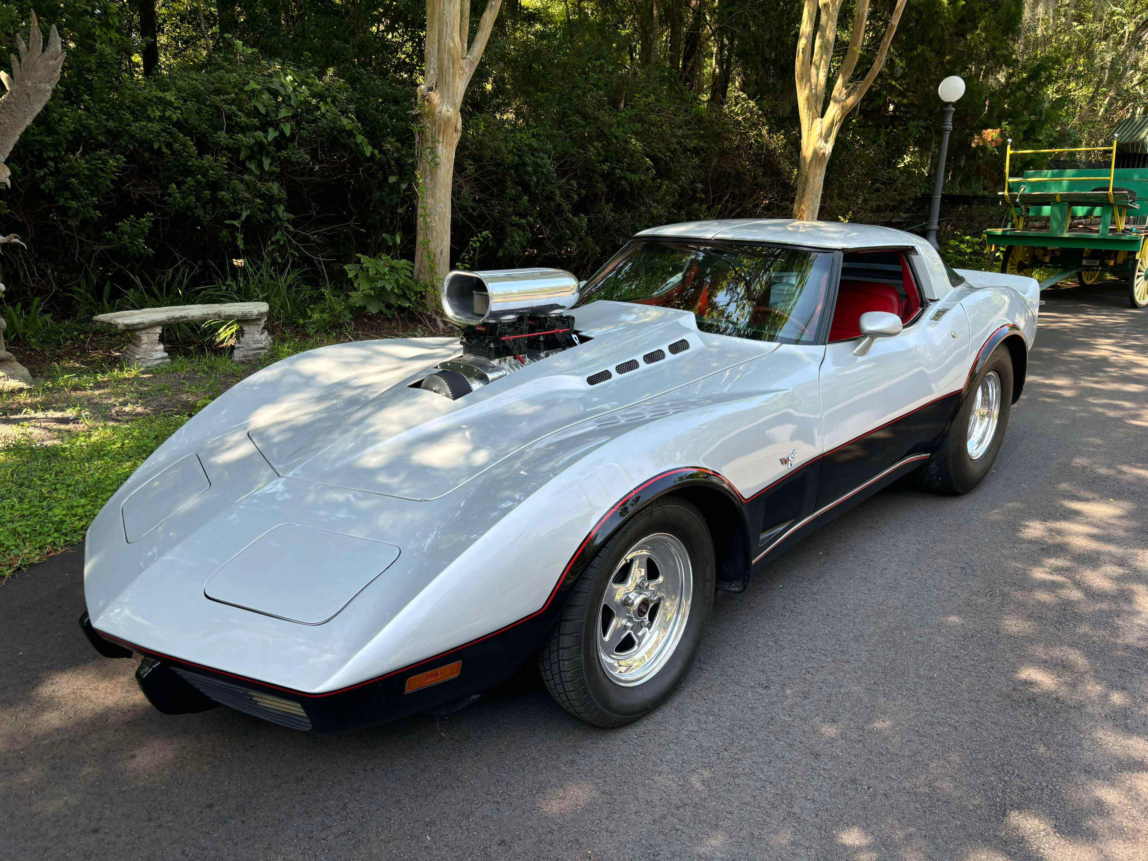 Supercharged 355-Powered 1978 Chevrolet Corvette Silver Anniversary