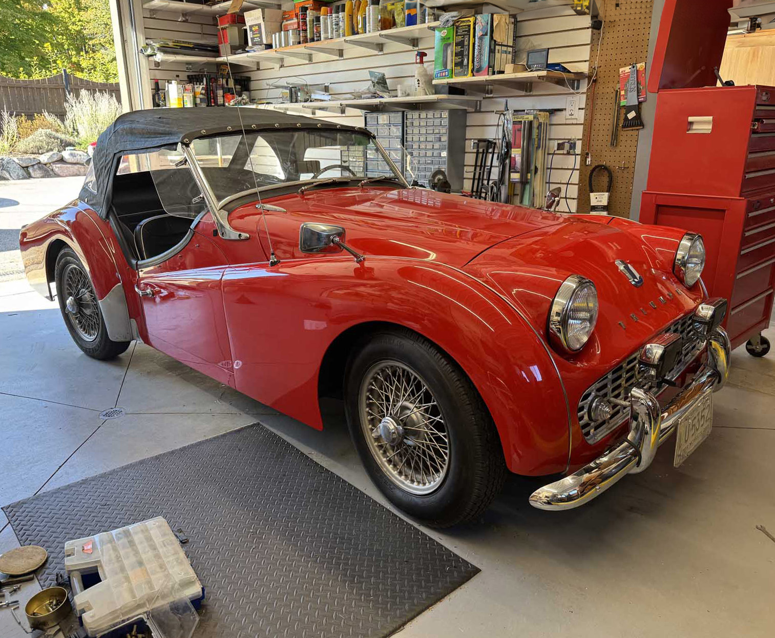 1962 Triumph TR3B Project