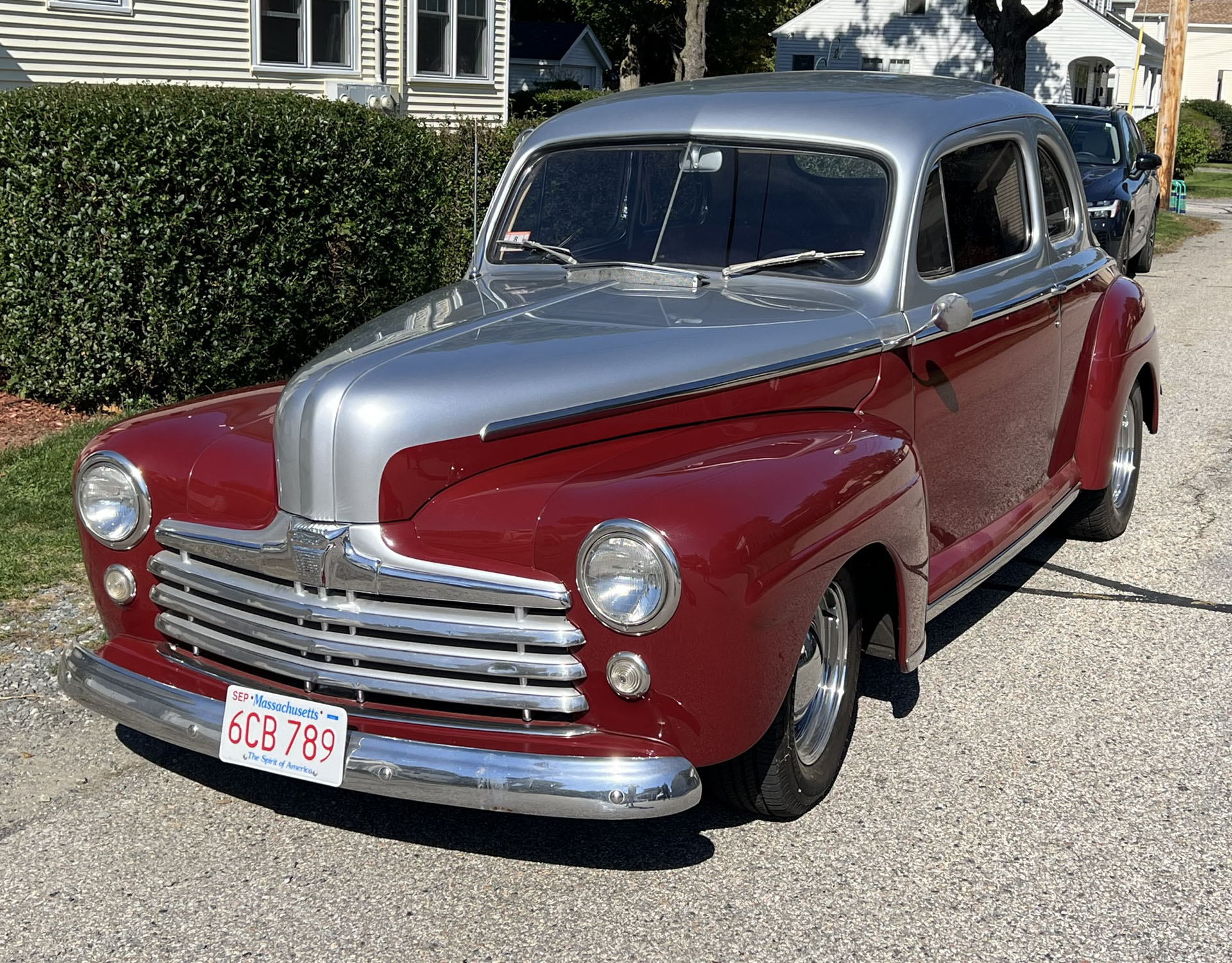 Modified 1947 Ford De Luxe Sedan Coupe