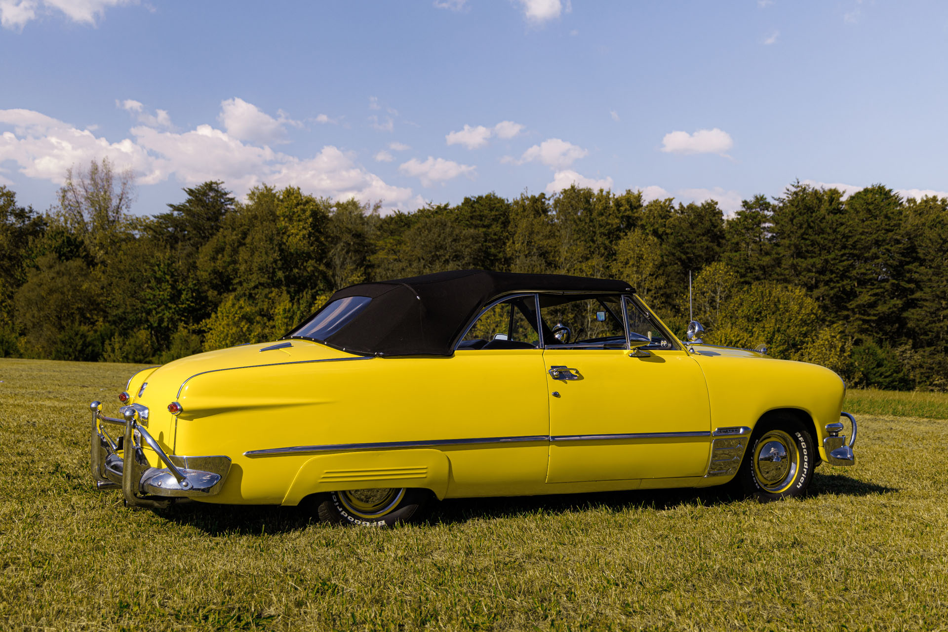 1950 FORD STREET ROD CONVERTIBLE ジオラマ付き
